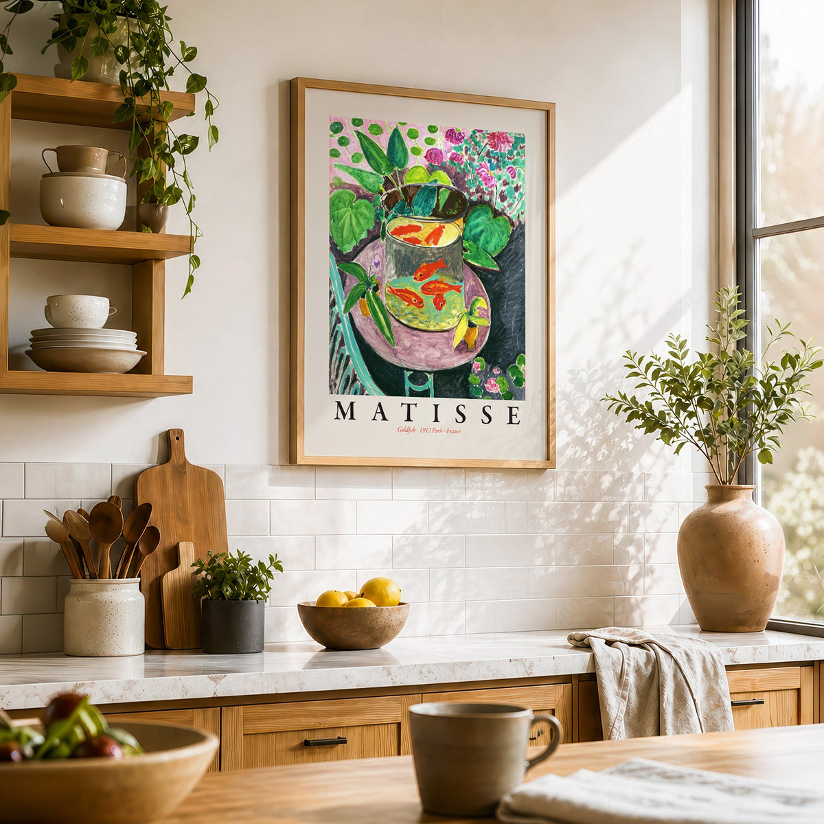 Henri Matisse Goldfish Art Print – Museum Wall Art Poster Decor