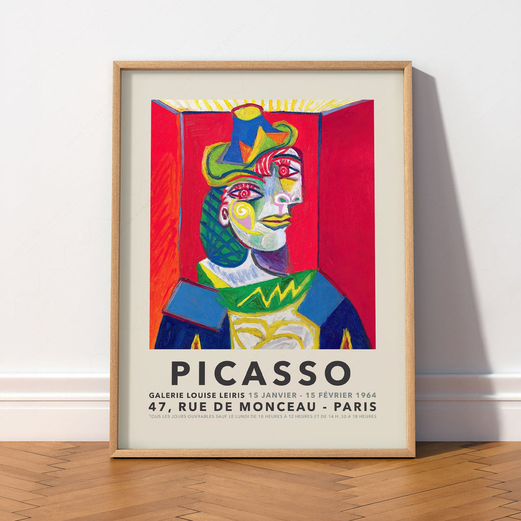 Impression artistique Buste de Femme 1938 de Pablo Picasso – Affiche murale cubiste