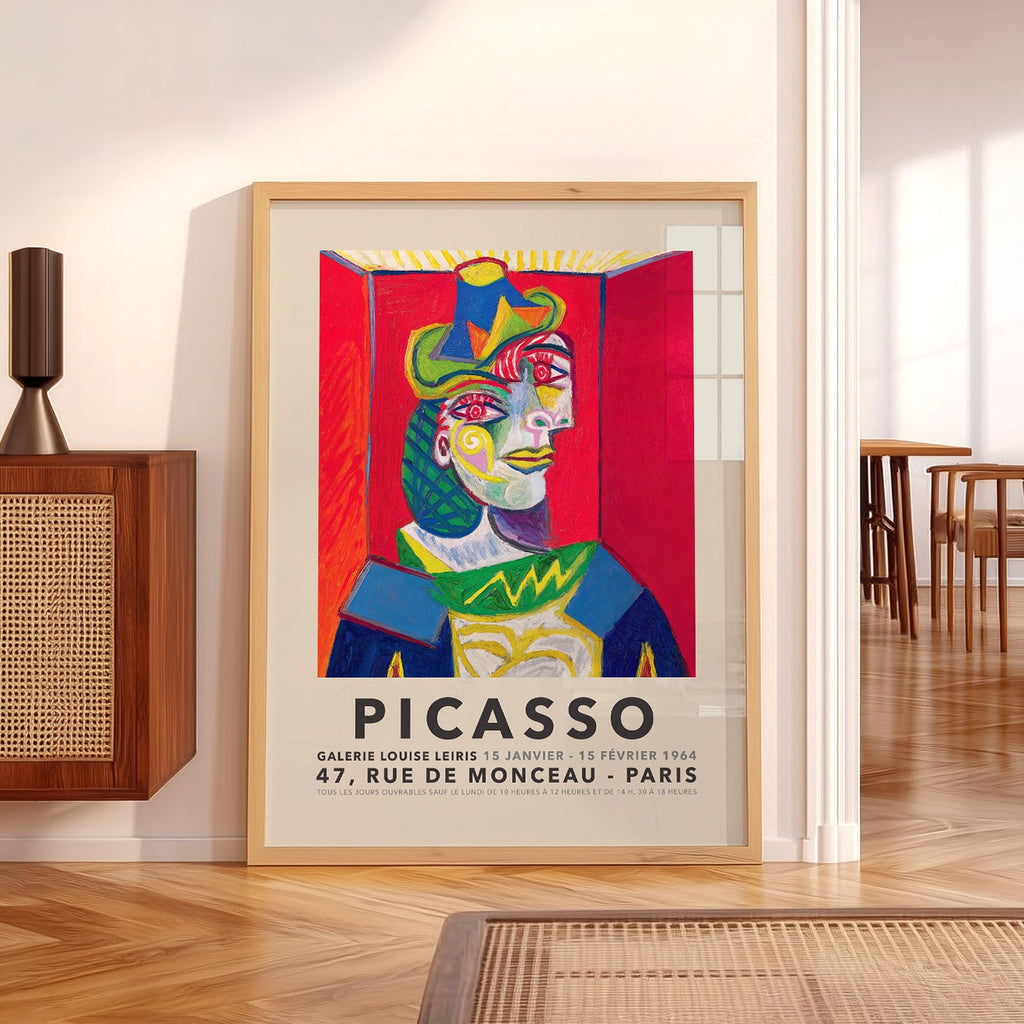 Impression artistique Buste de Femme 1938 de Pablo Picasso – Affiche murale cubiste