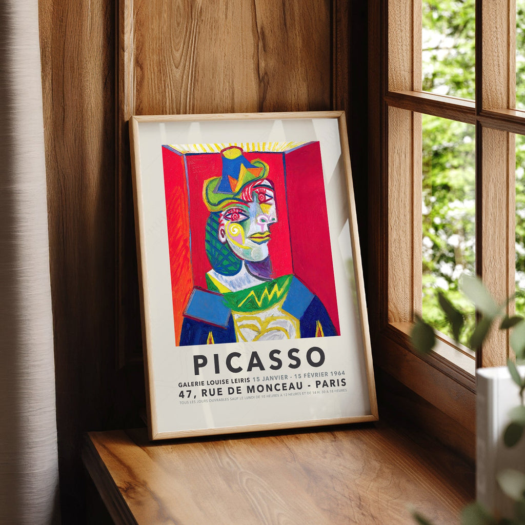 Impression artistique Buste de Femme 1938 de Pablo Picasso – Affiche murale cubiste