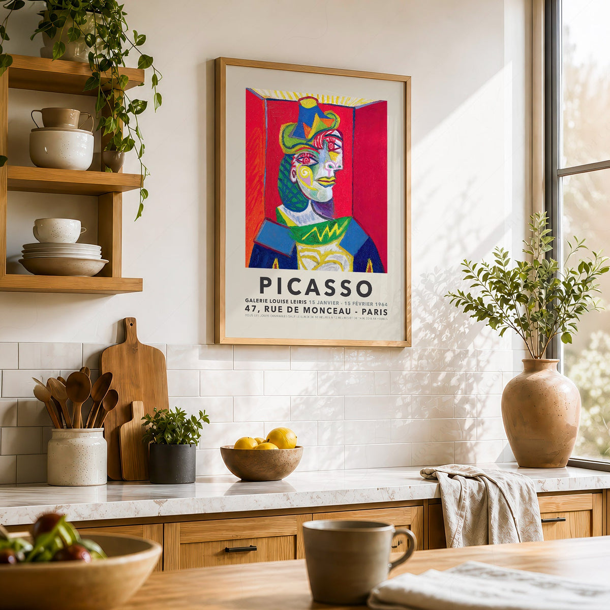 Impression artistique Buste de Femme 1938 de Pablo Picasso – Affiche murale cubiste