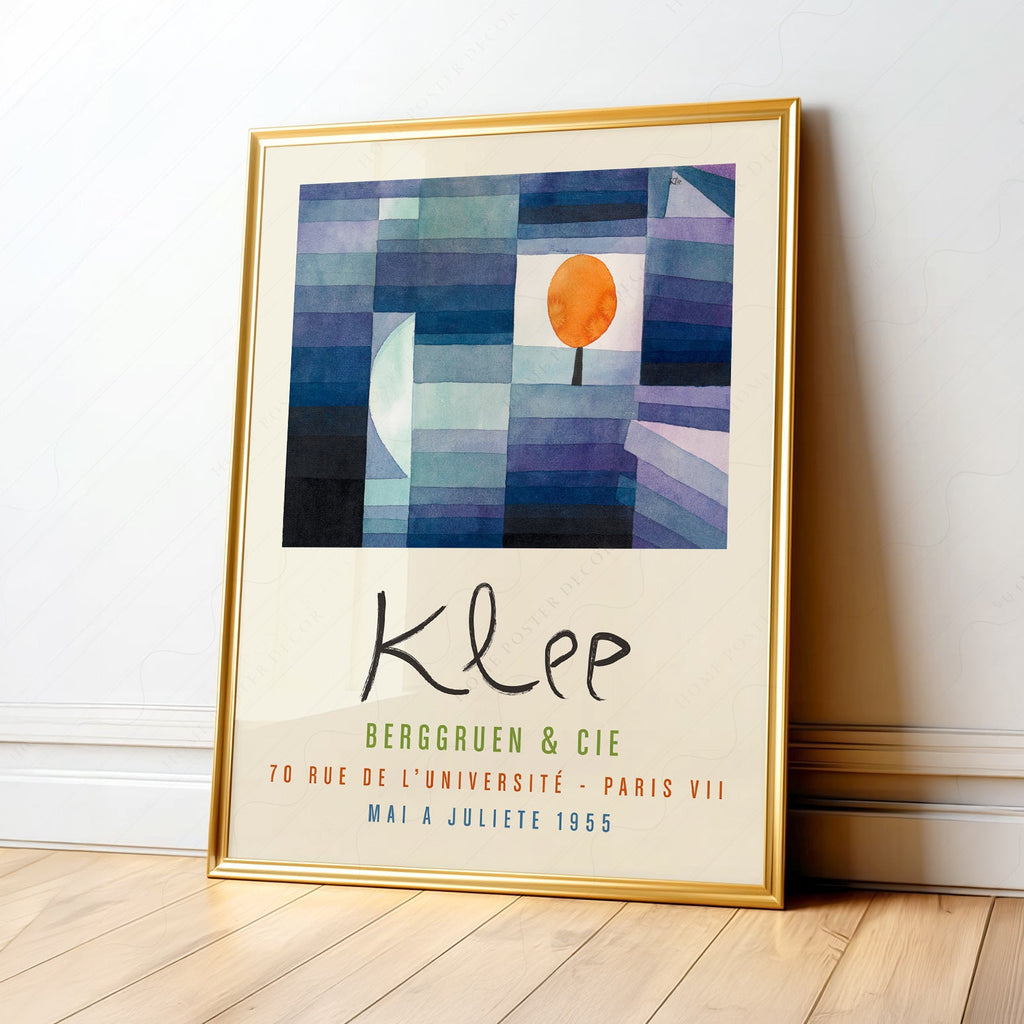 Paul Klee Harbinger of Autumn Art Print – Bauhaus Exhibition Poster