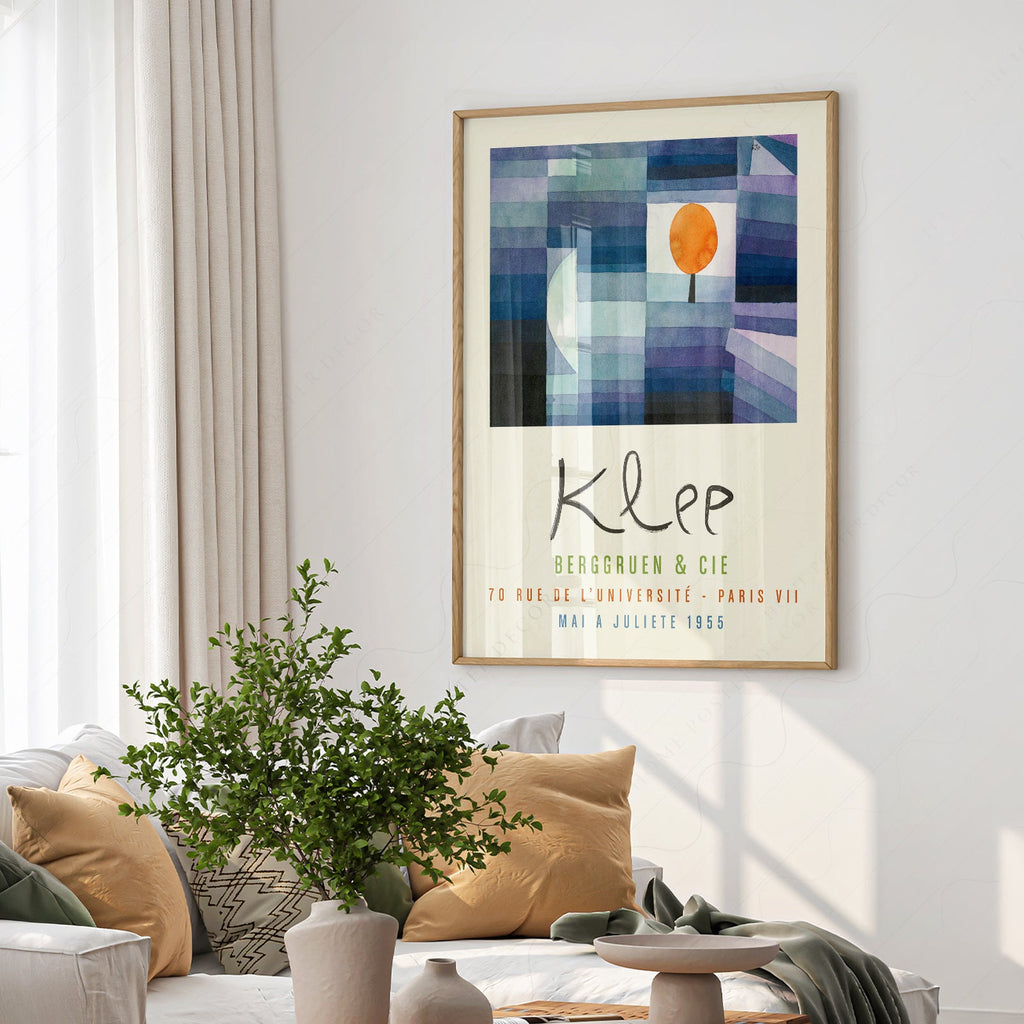 Paul Klee Harbinger of Autumn Art Print – Bauhaus Exhibition Poster