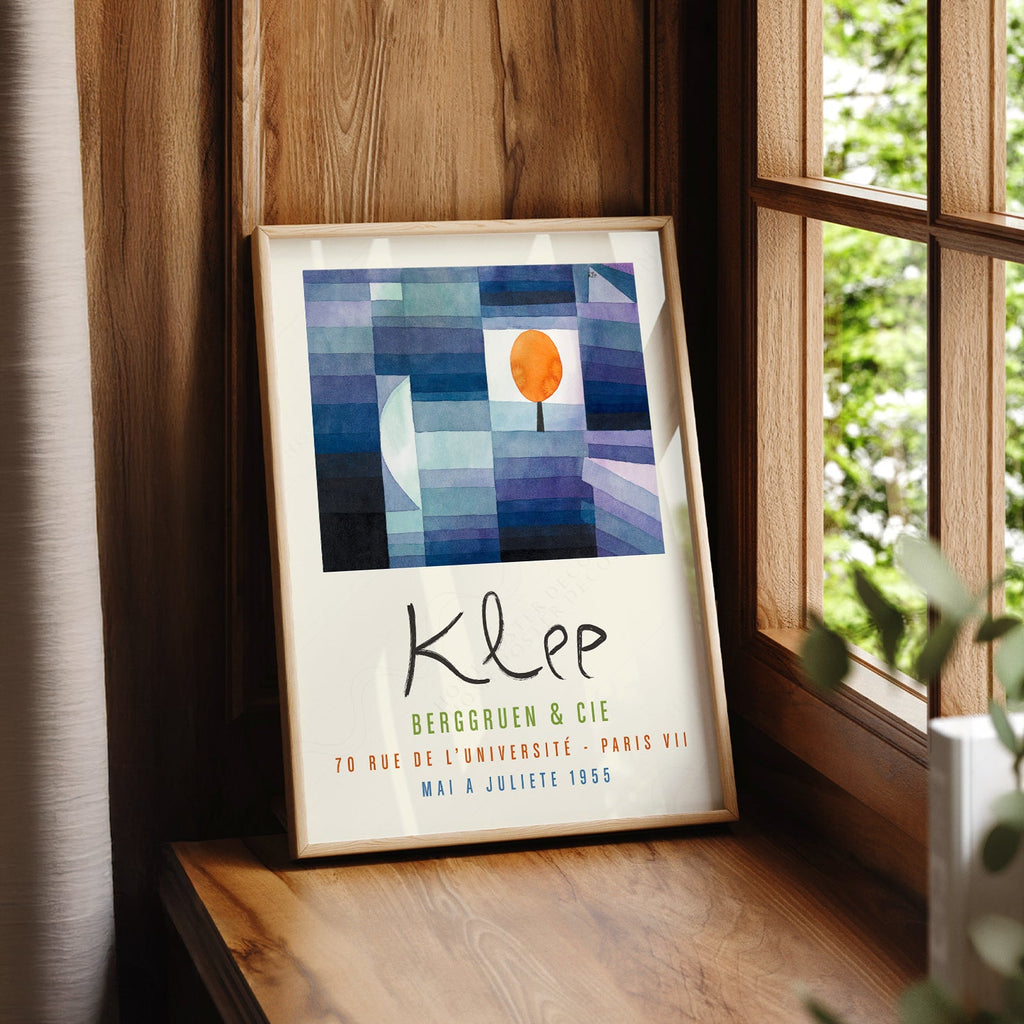 Paul Klee Harbinger of Autumn Art Print – Bauhaus Exhibition Poster