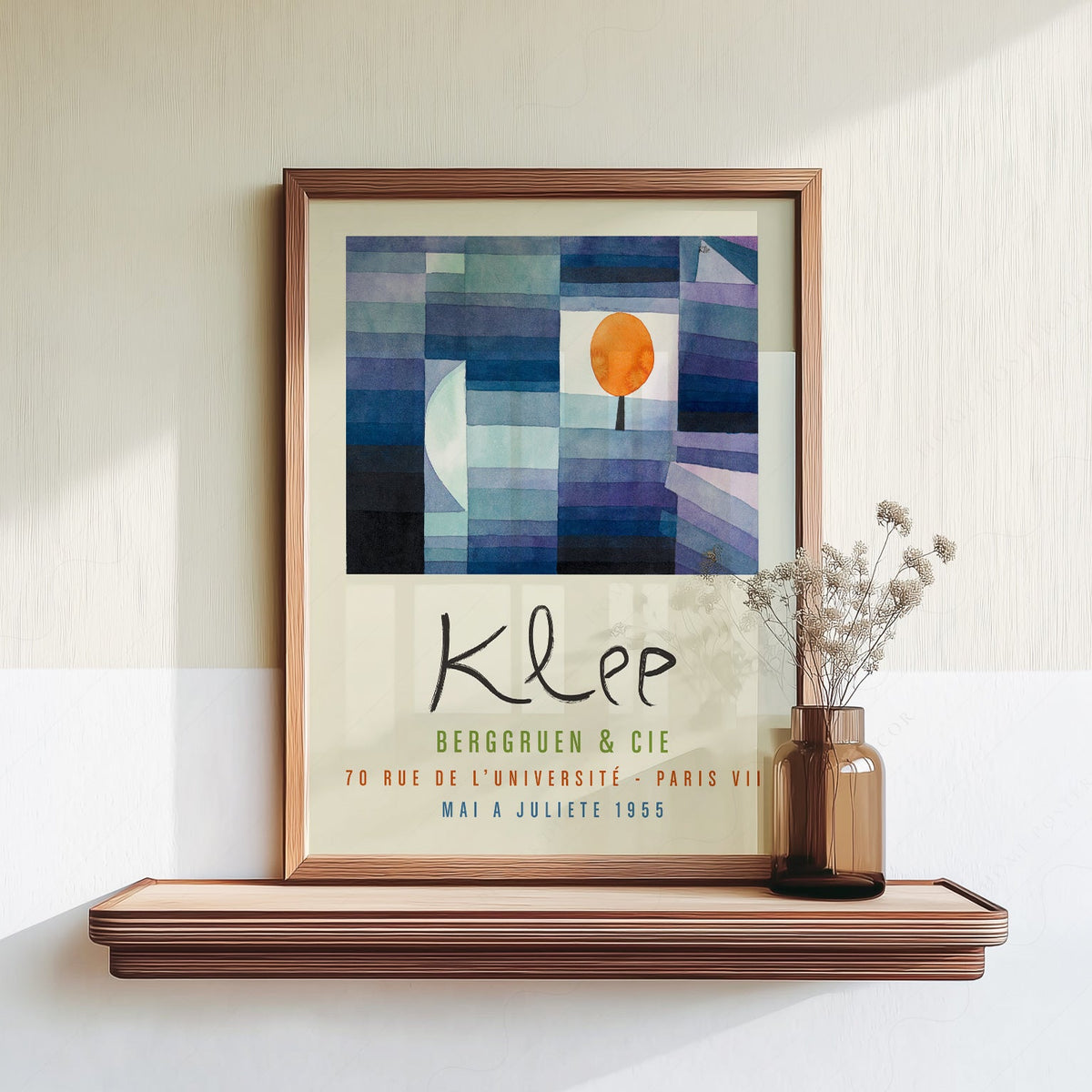 Paul Klee Harbinger of Autumn Art Print – Bauhaus Exhibition Poster