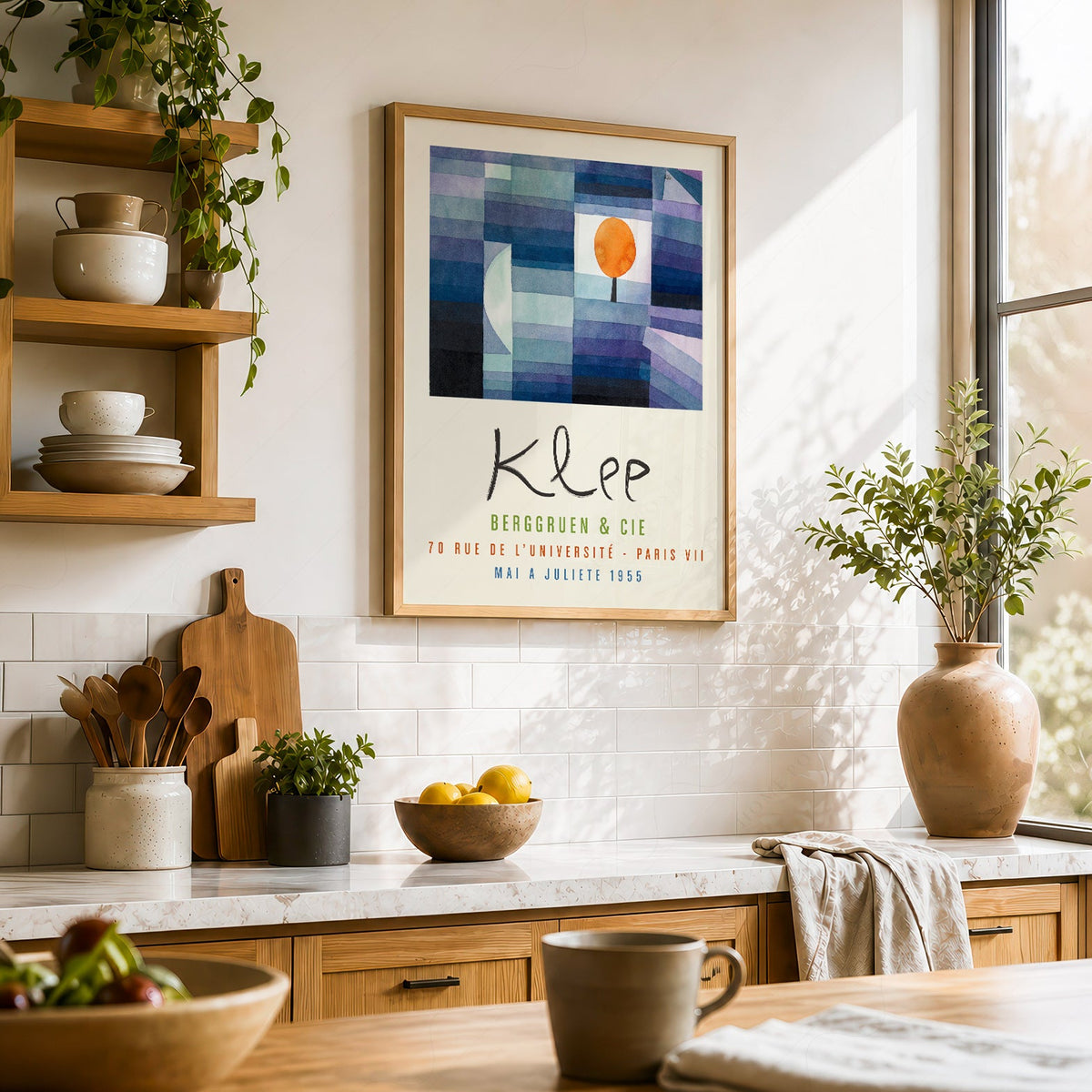Paul Klee Harbinger of Autumn Art Print – Bauhaus Exhibition Poster