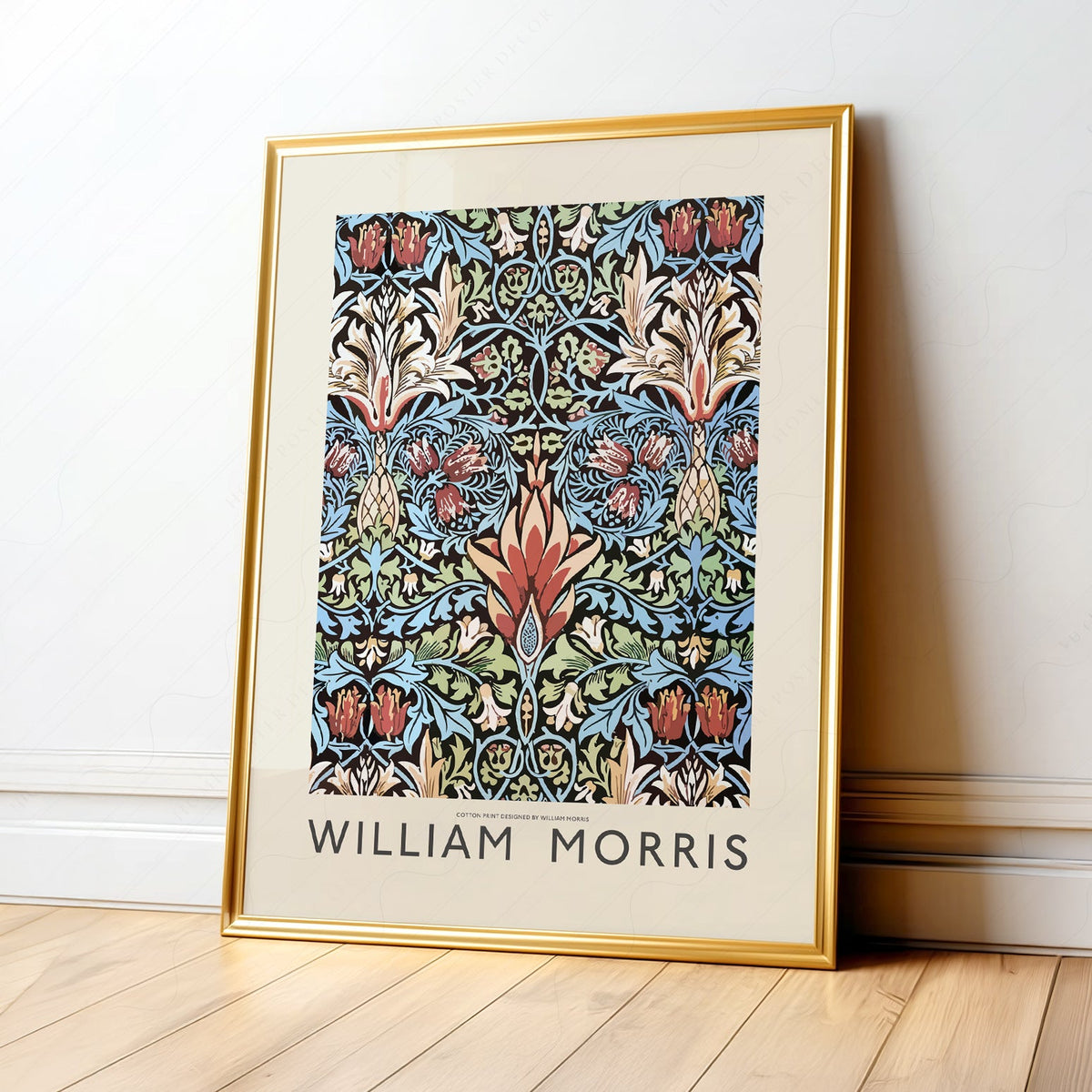 William Morris Snakeshead Art Print – Arts and Crafts Wall Decor