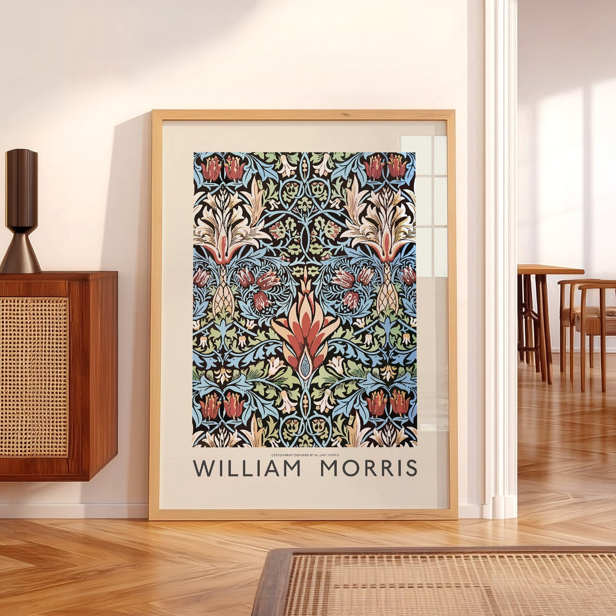 William Morris Snakeshead Art Print – Arts and Crafts Wall Decor