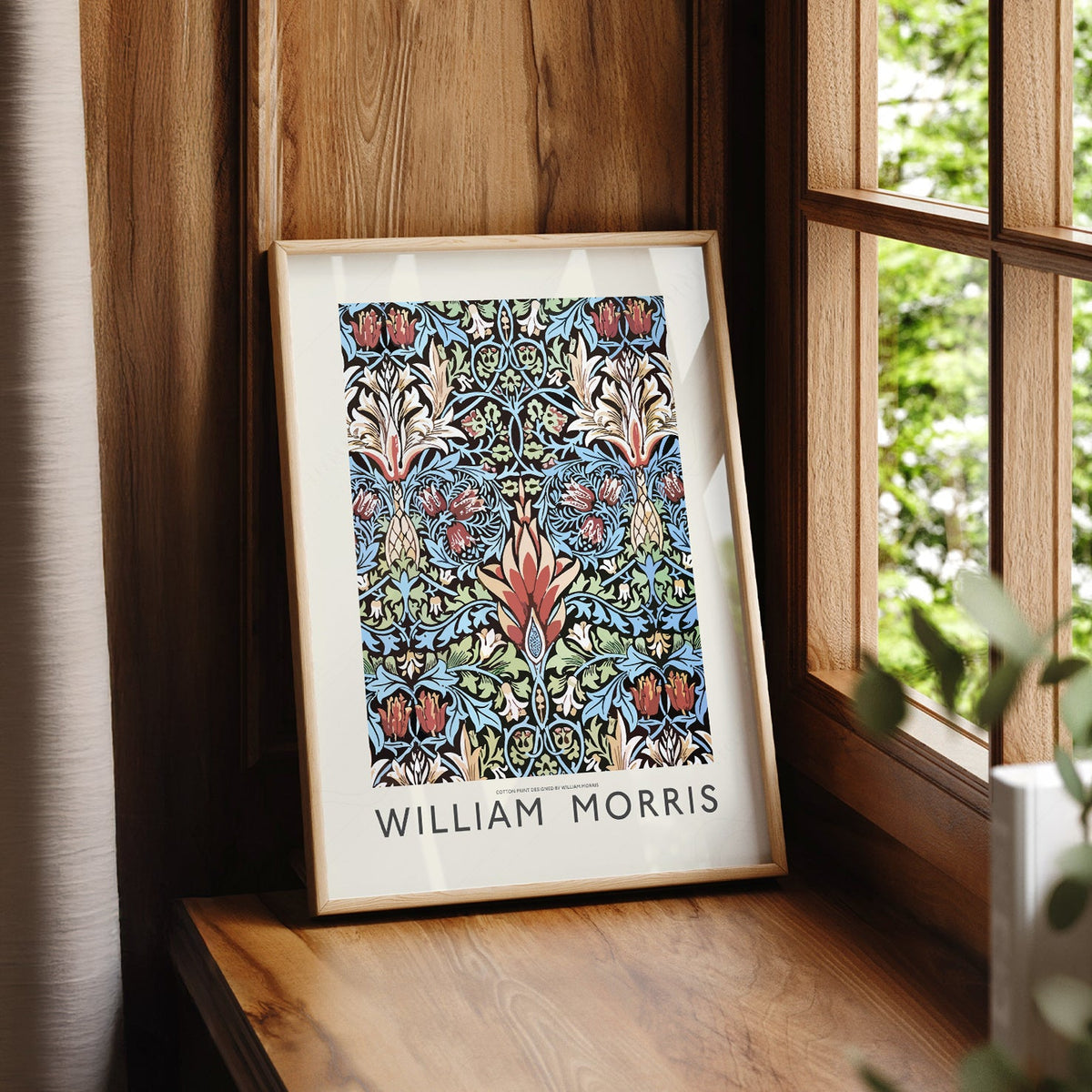 William Morris Snakeshead Art Print – Arts and Crafts Wall Decor
