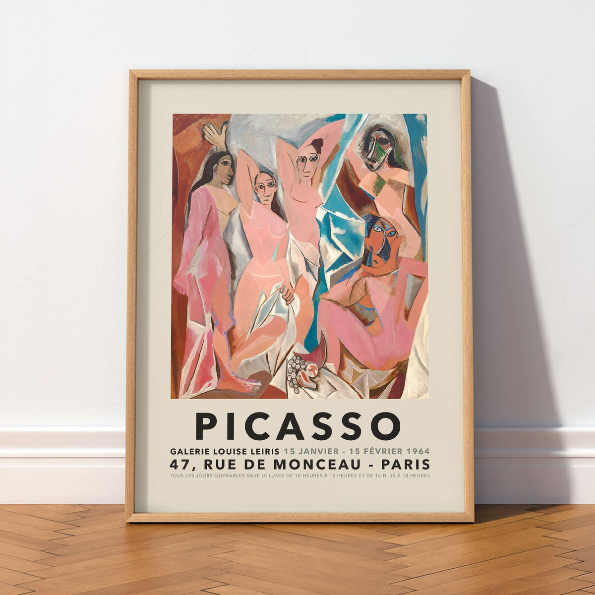 Pablo Picasso Les Demoiselles d'Avignon Art Print – Cubist Wall Art