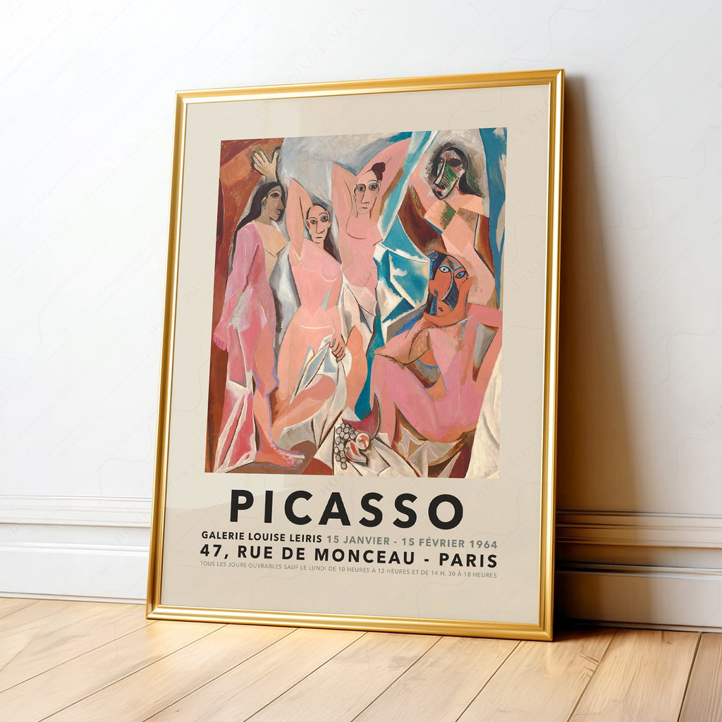 Pablo Picasso Les Demoiselles d'Avignon Art Print – Cubist Wall Art