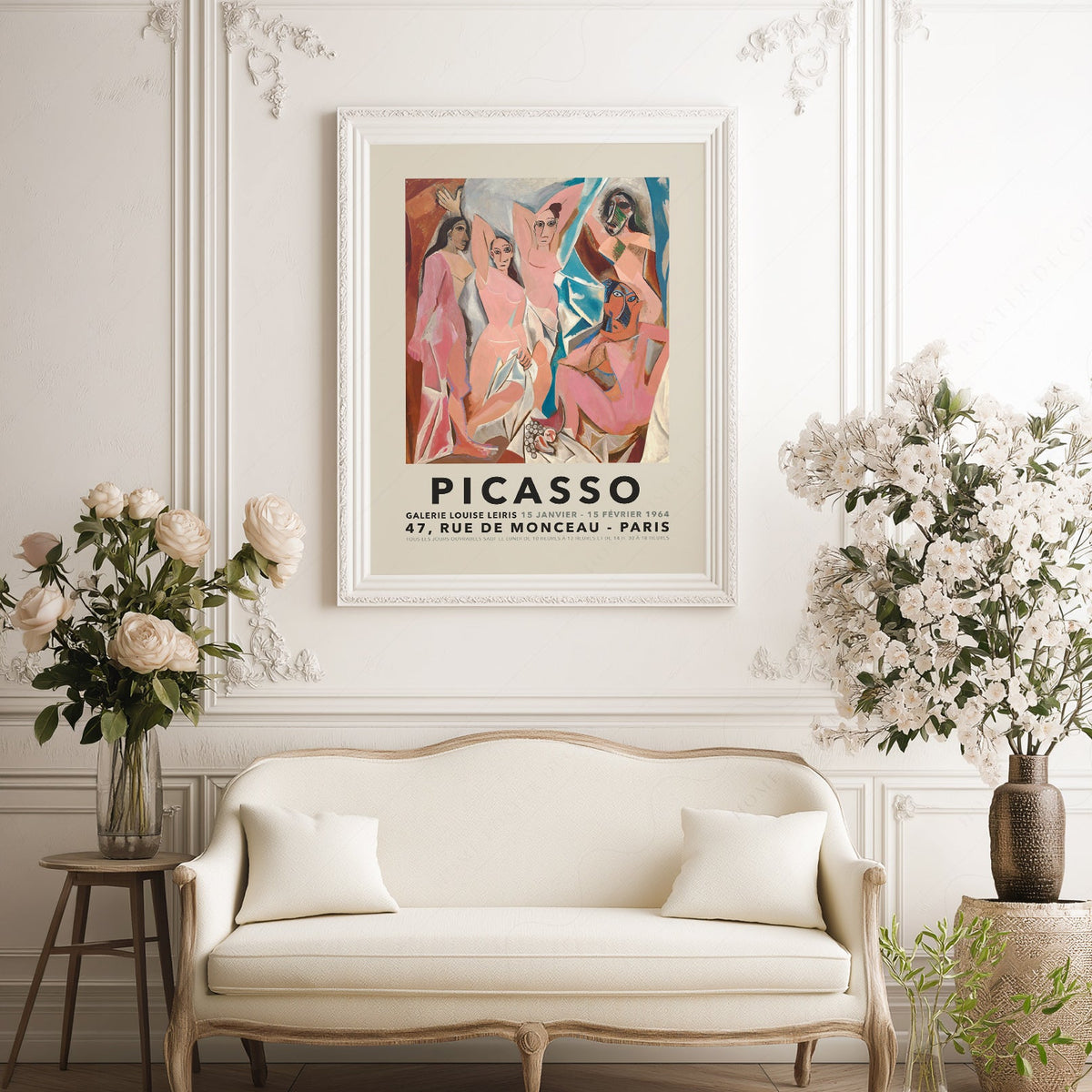 Pablo Picasso Les Demoiselles d'Avignon Art Print – Cubist Wall Art