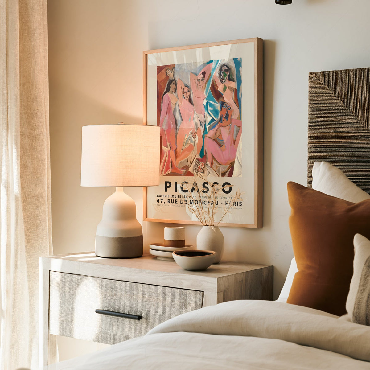 Pablo Picasso Les Demoiselles d'Avignon Art Print – Cubist Wall Art