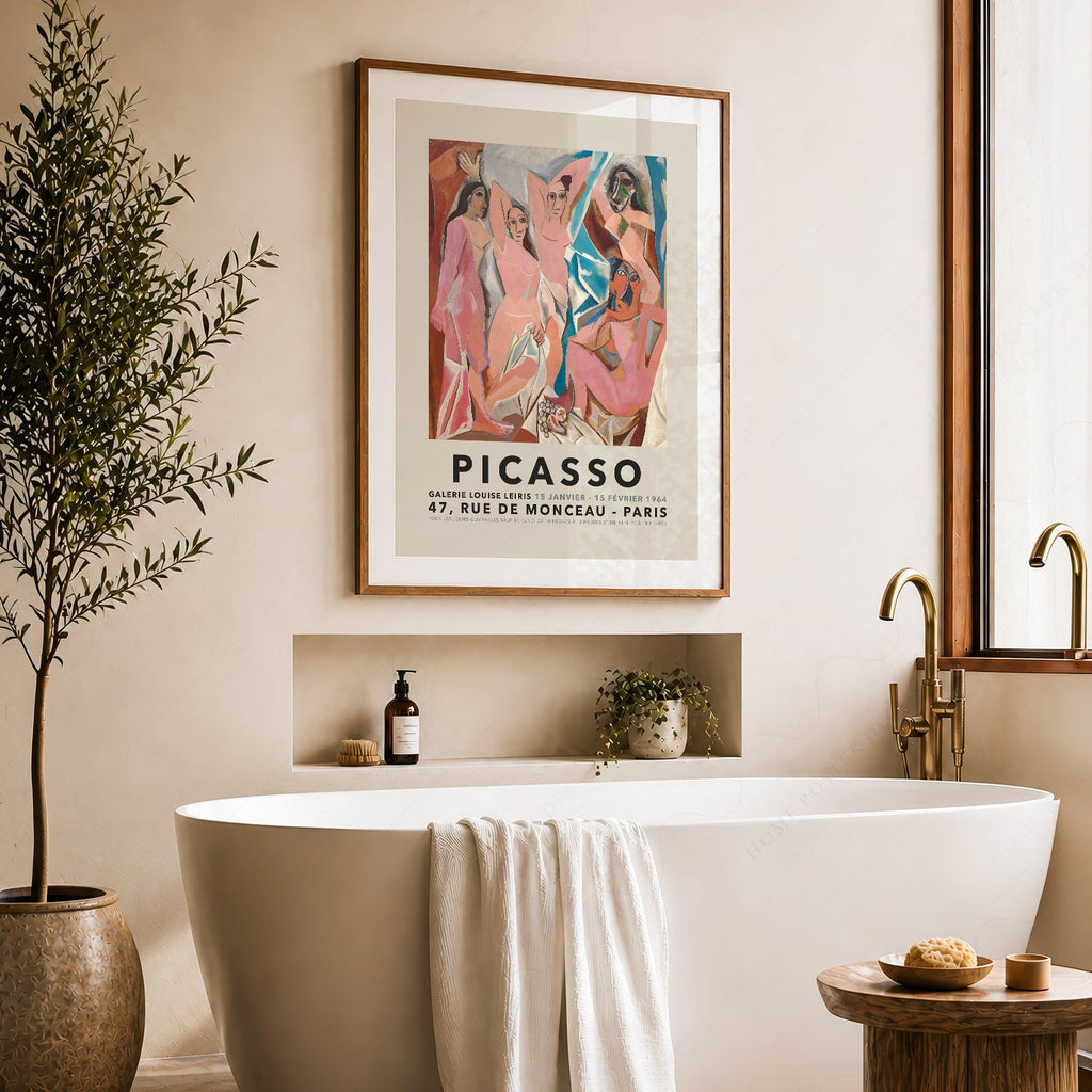 Pablo Picasso Les Demoiselles d'Avignon Art Print – Cubist Wall Art