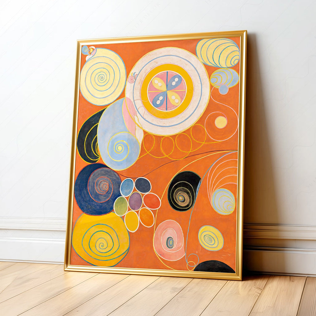 Hilma af Klint The Ten Largest No. 3 Youth Print – Abstract Wall Art