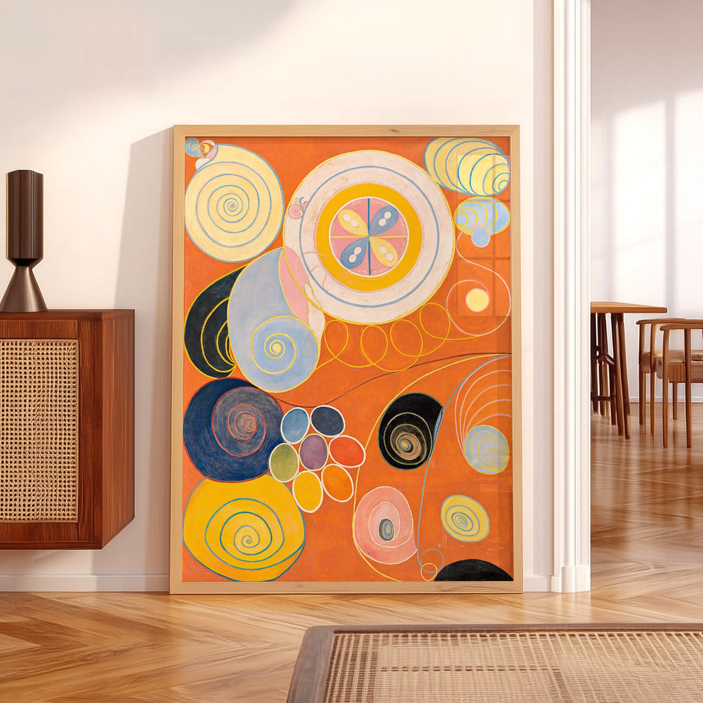 Hilma af Klint The Ten Largest No. 3 Youth Print – Abstract Wall Art