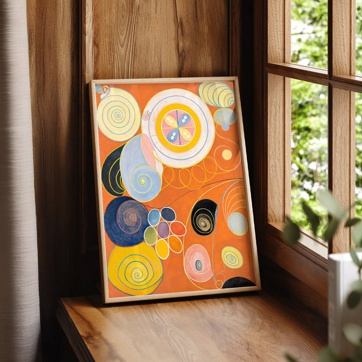 Hilma af Klint The Ten Largest No. 3 Youth Print – Abstract Wall Art