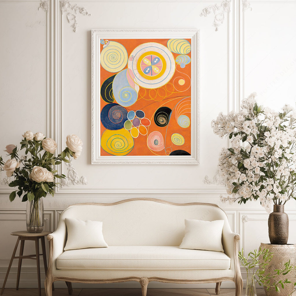 Hilma af Klint The Ten Largest No. 3 Youth Print – Abstract Wall Art