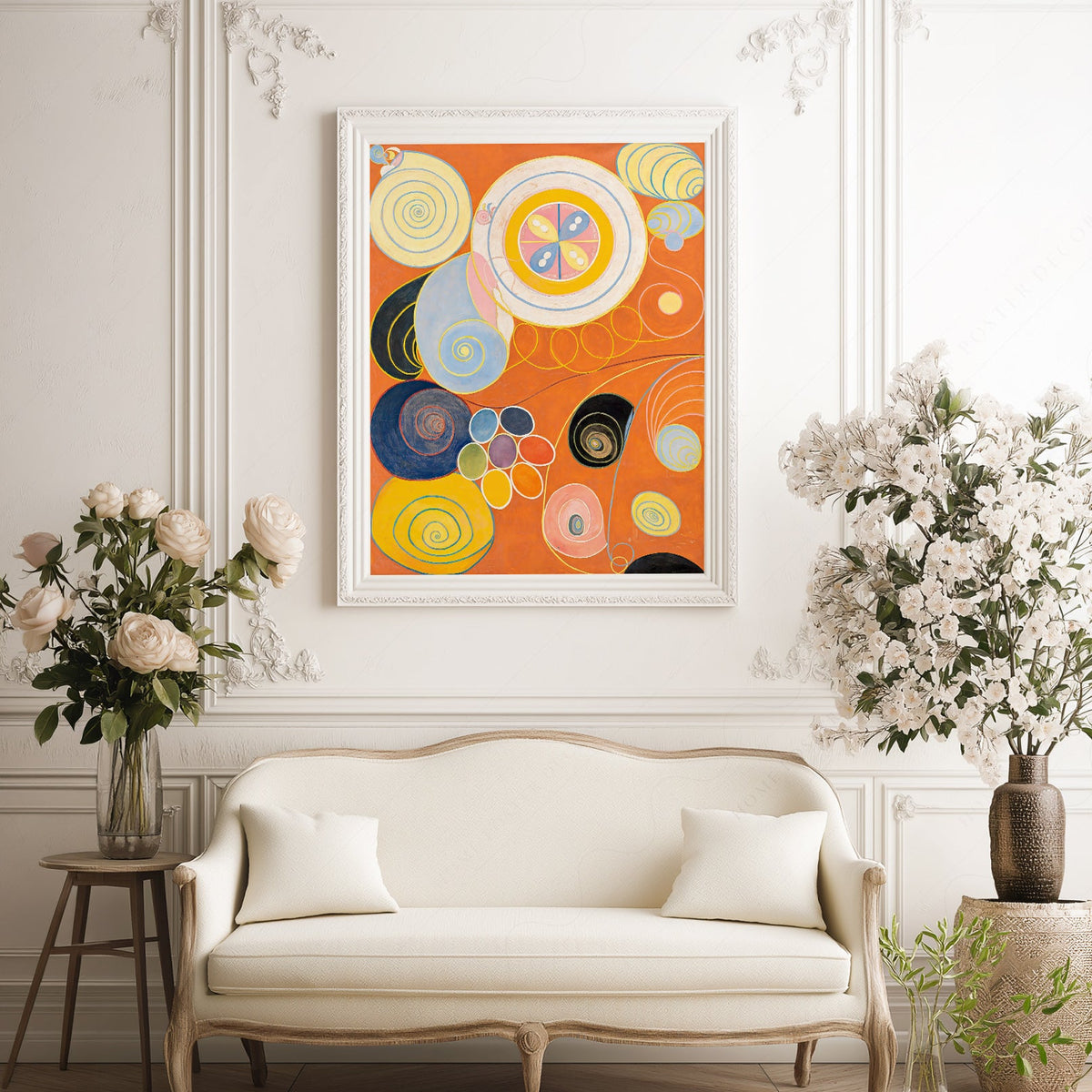 Hilma af Klint The Ten Largest No. 3 Youth Print – Abstract Wall Art