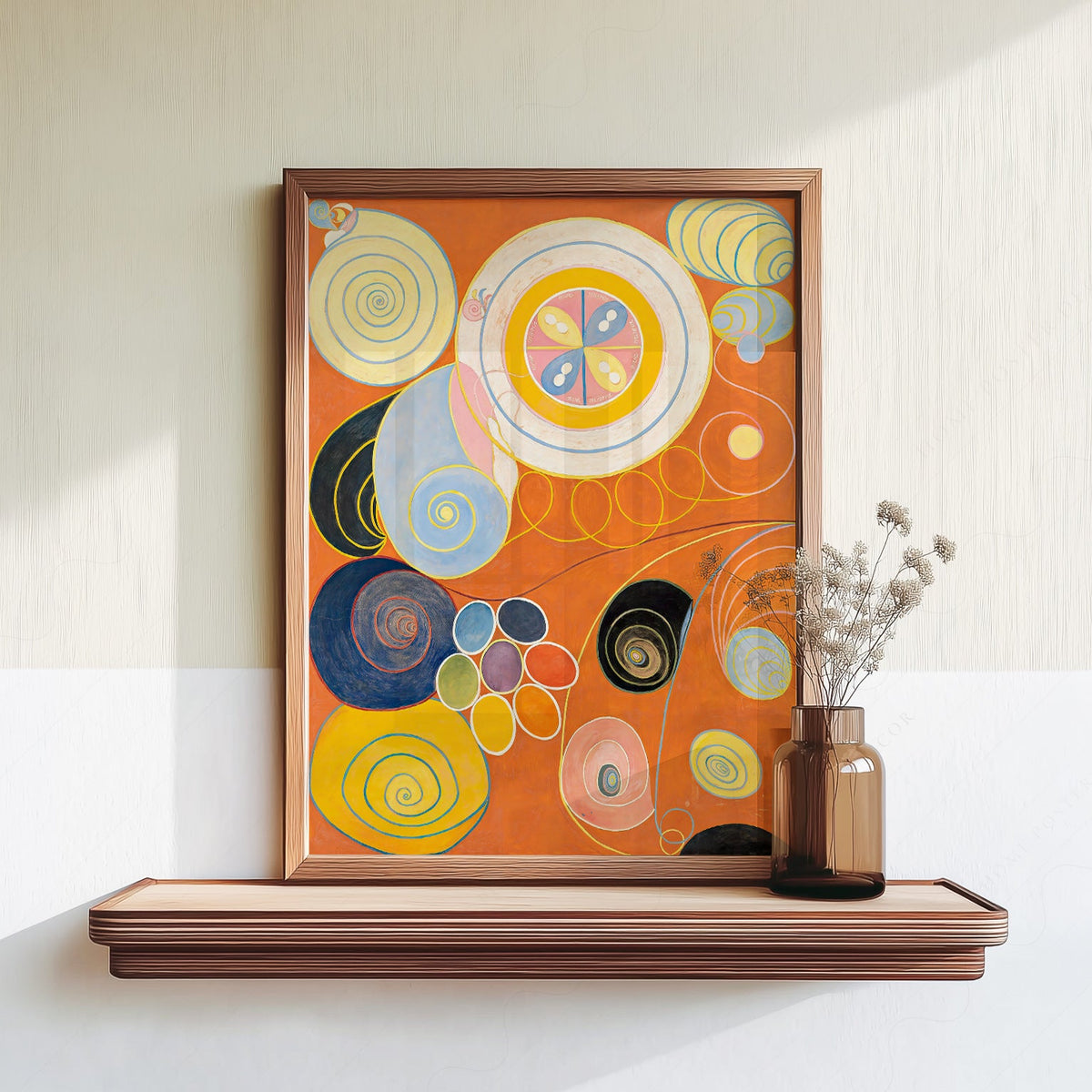 Hilma af Klint The Ten Largest No. 3 Youth Print – Abstract Wall Art
