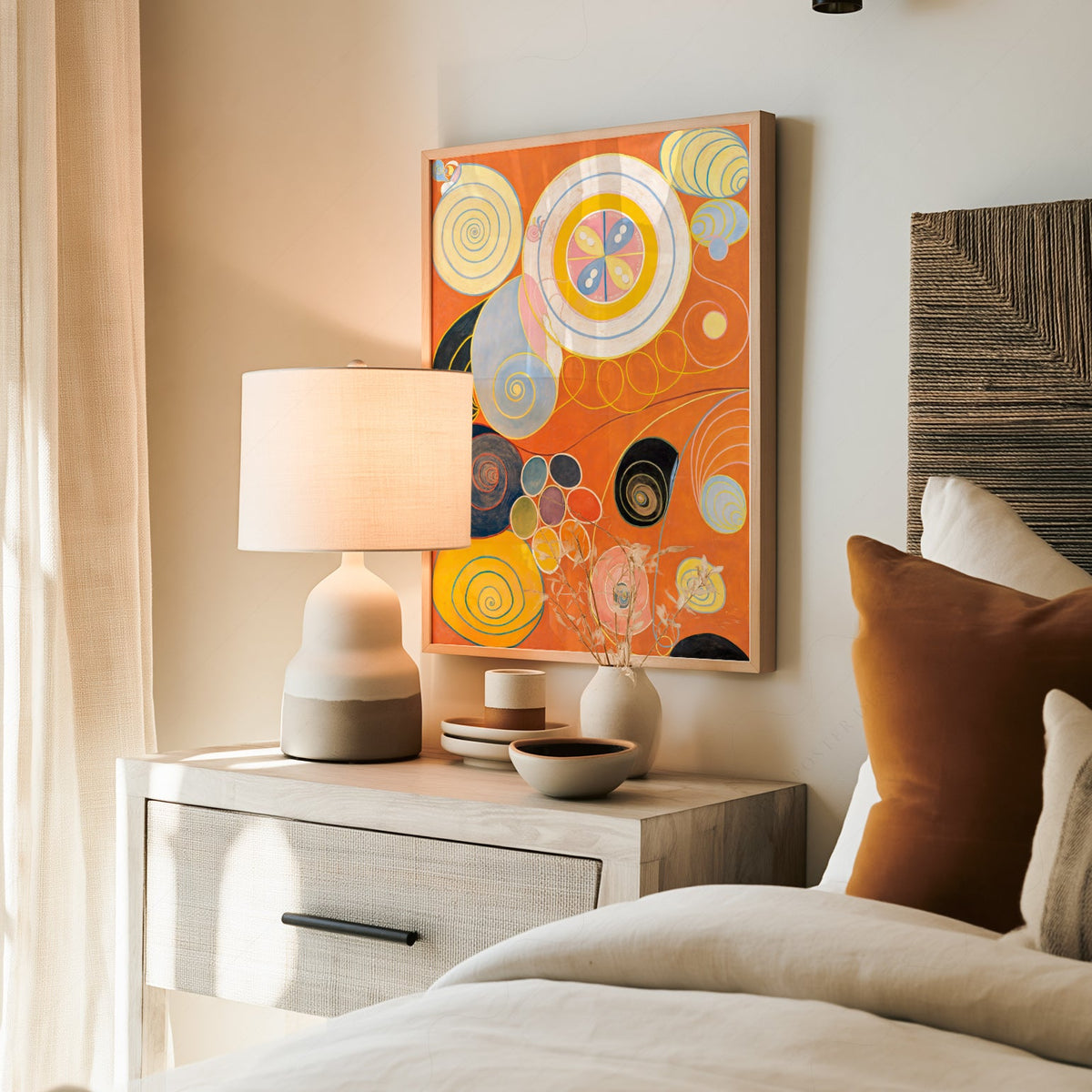 Hilma af Klint The Ten Largest No. 3 Youth Print – Abstract Wall Art
