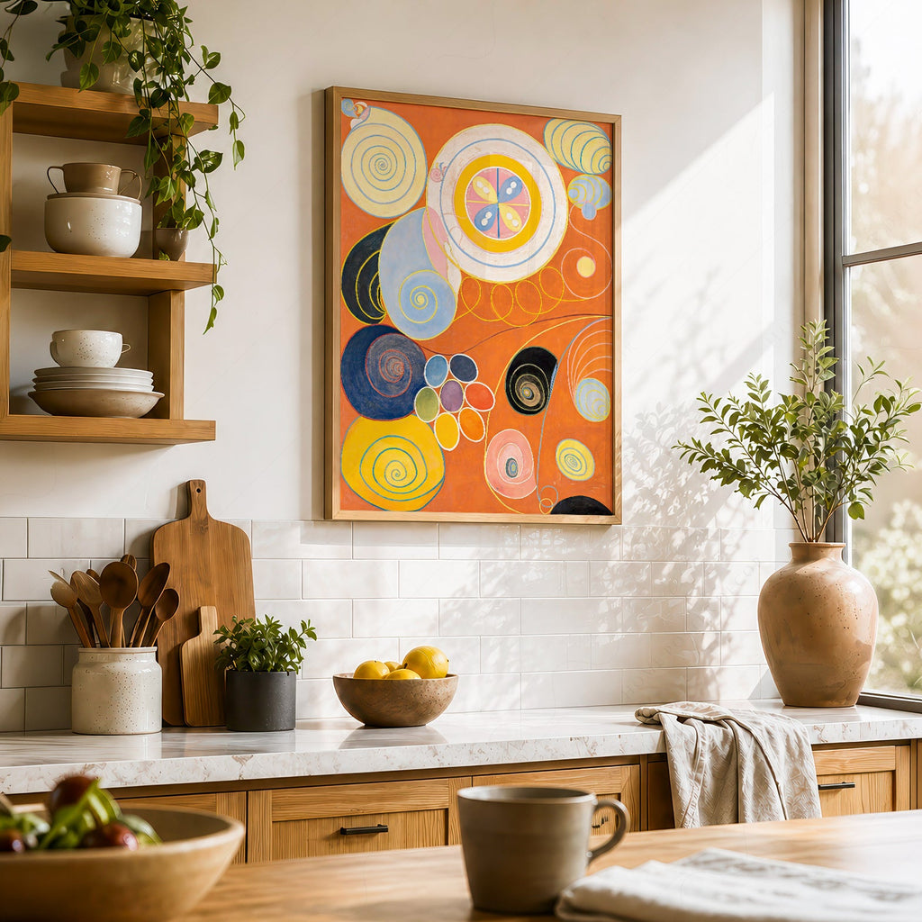 Hilma af Klint The Ten Largest No. 3 Youth Print – Abstract Wall Art