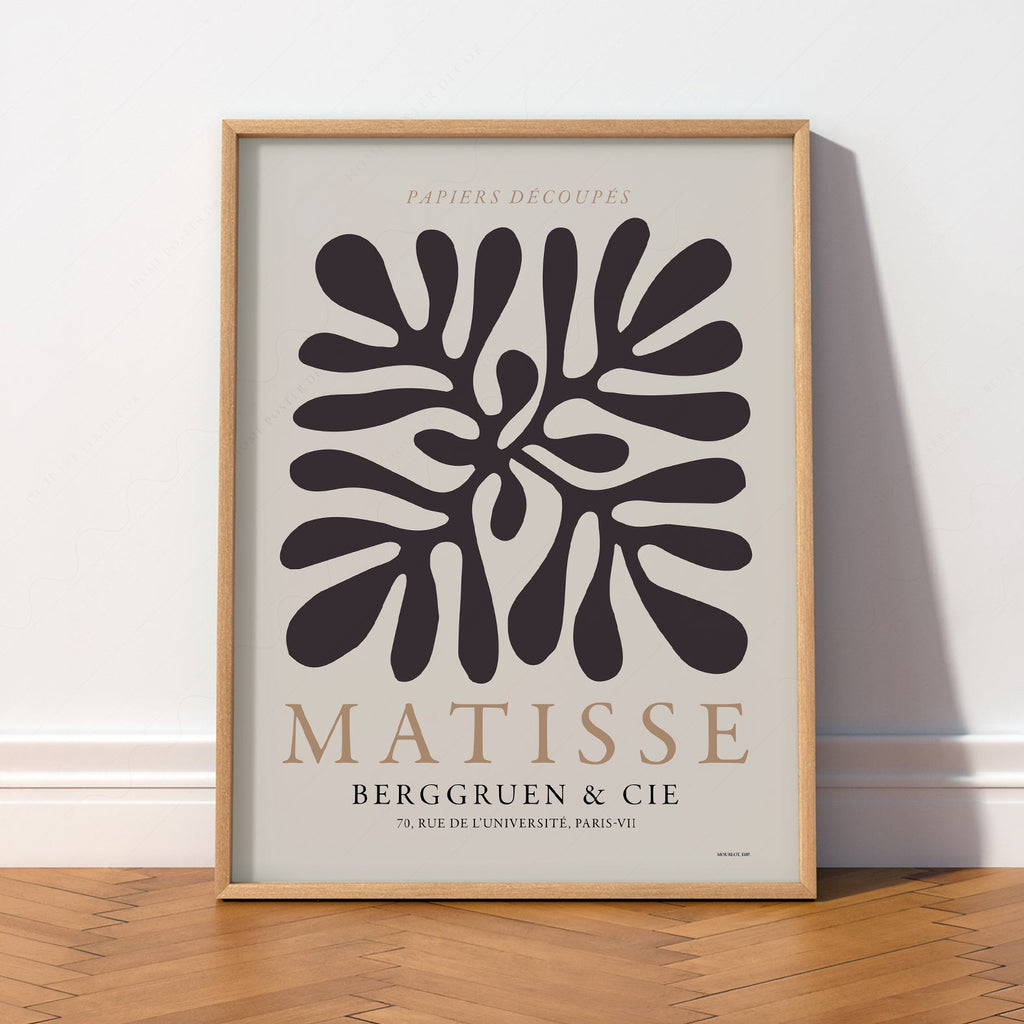 Henri Matisse Papiers Découpés Art Print – Modern Cut-Out Wall Poster