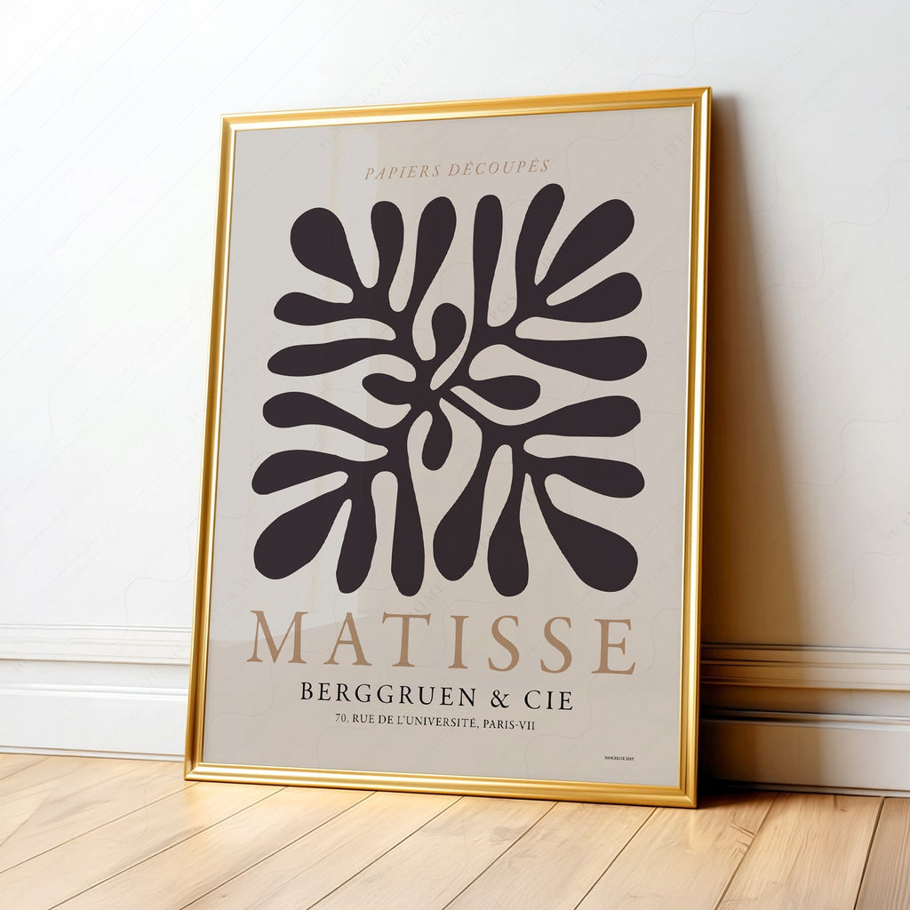 Henri Matisse Papiers Découpés Art Print – Modern Cut-Out Wall Poster