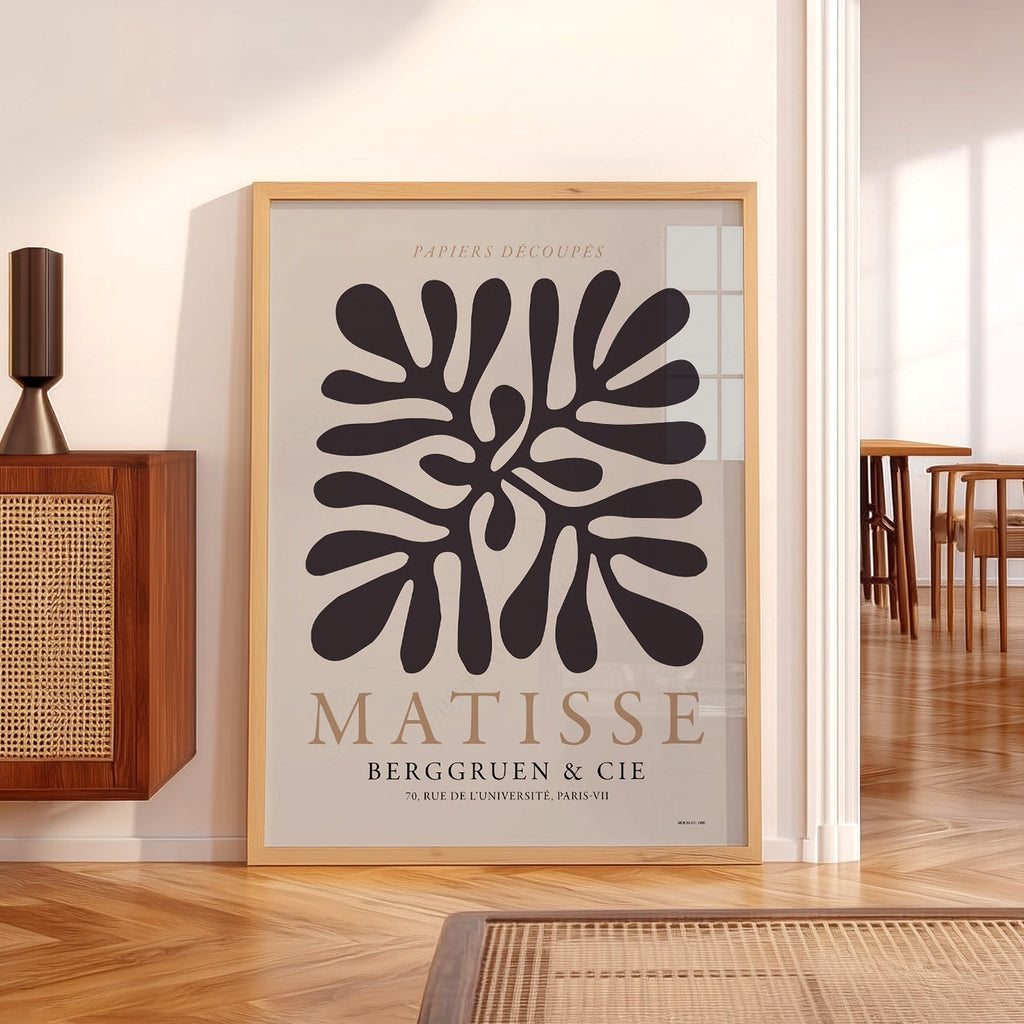 Henri Matisse Papiers Découpés Art Print – Modern Cut-Out Wall Poster