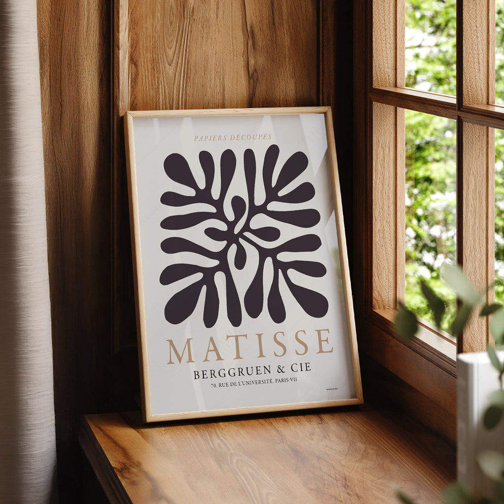 Henri Matisse Papiers Découpés Art Print – Modern Cut-Out Wall Poster