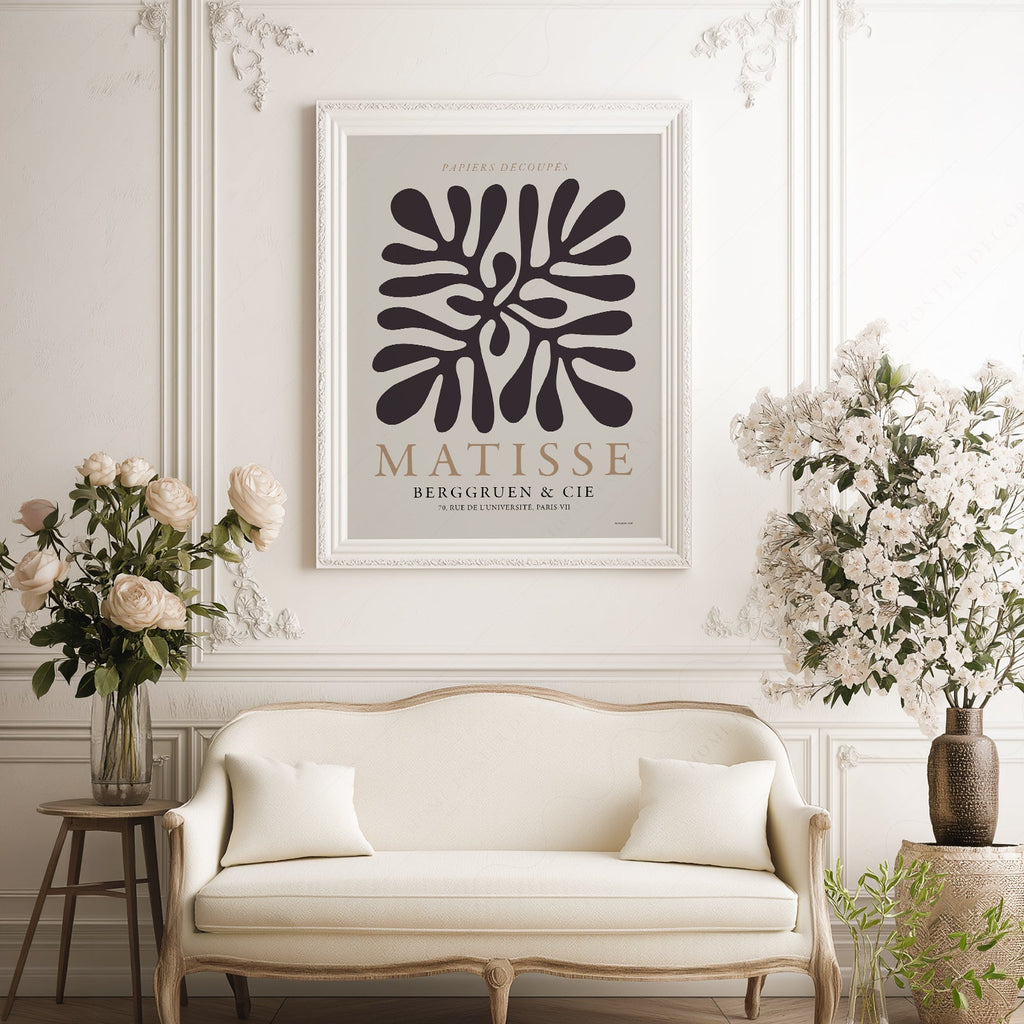 Henri Matisse Papiers Découpés Art Print – Modern Cut-Out Wall Poster