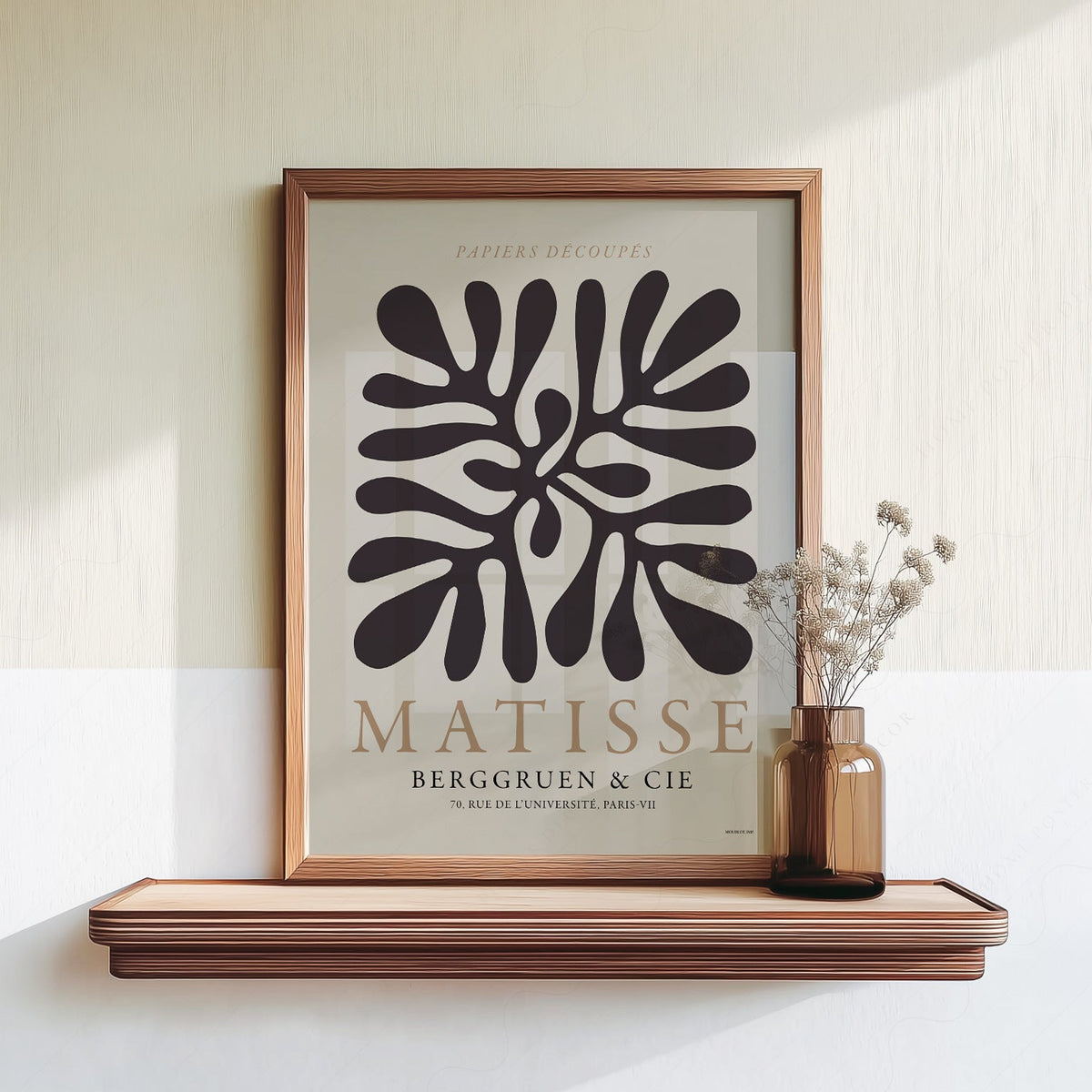 Henri Matisse Papiers Découpés Art Print – Modern Cut-Out Wall Poster