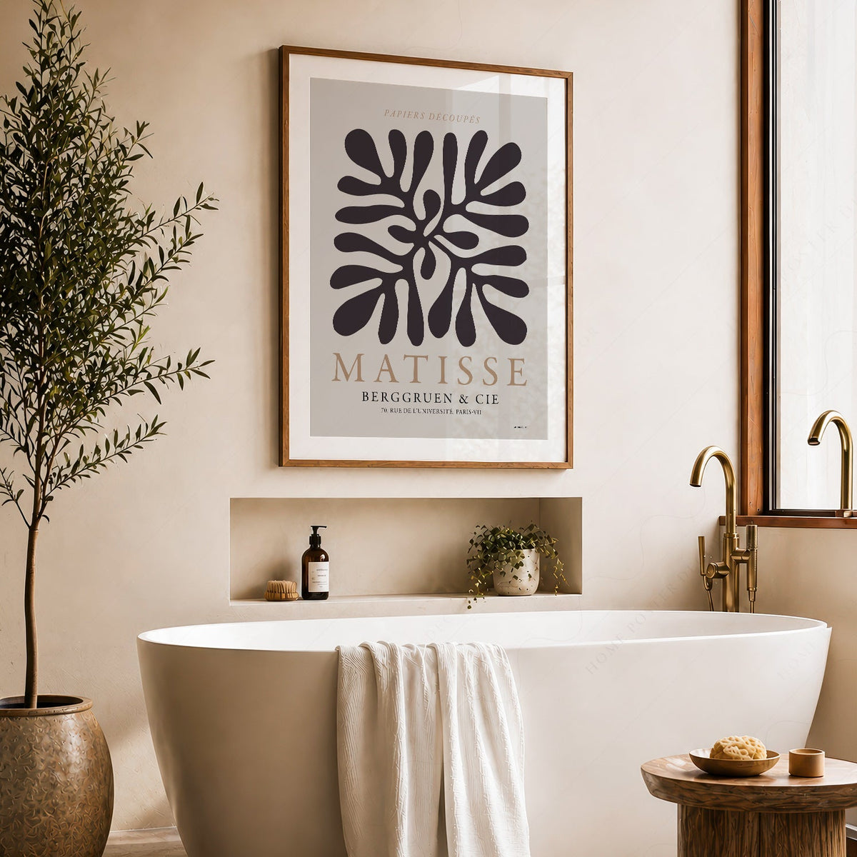 Henri Matisse Papiers Découpés Art Print – Modern Cut-Out Wall Poster