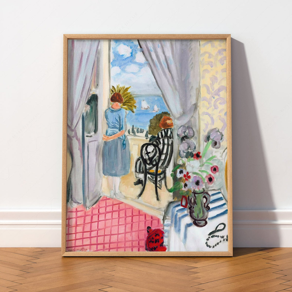 Henri Matisse Les Regates de Nice Art Print – French Riviera Poster