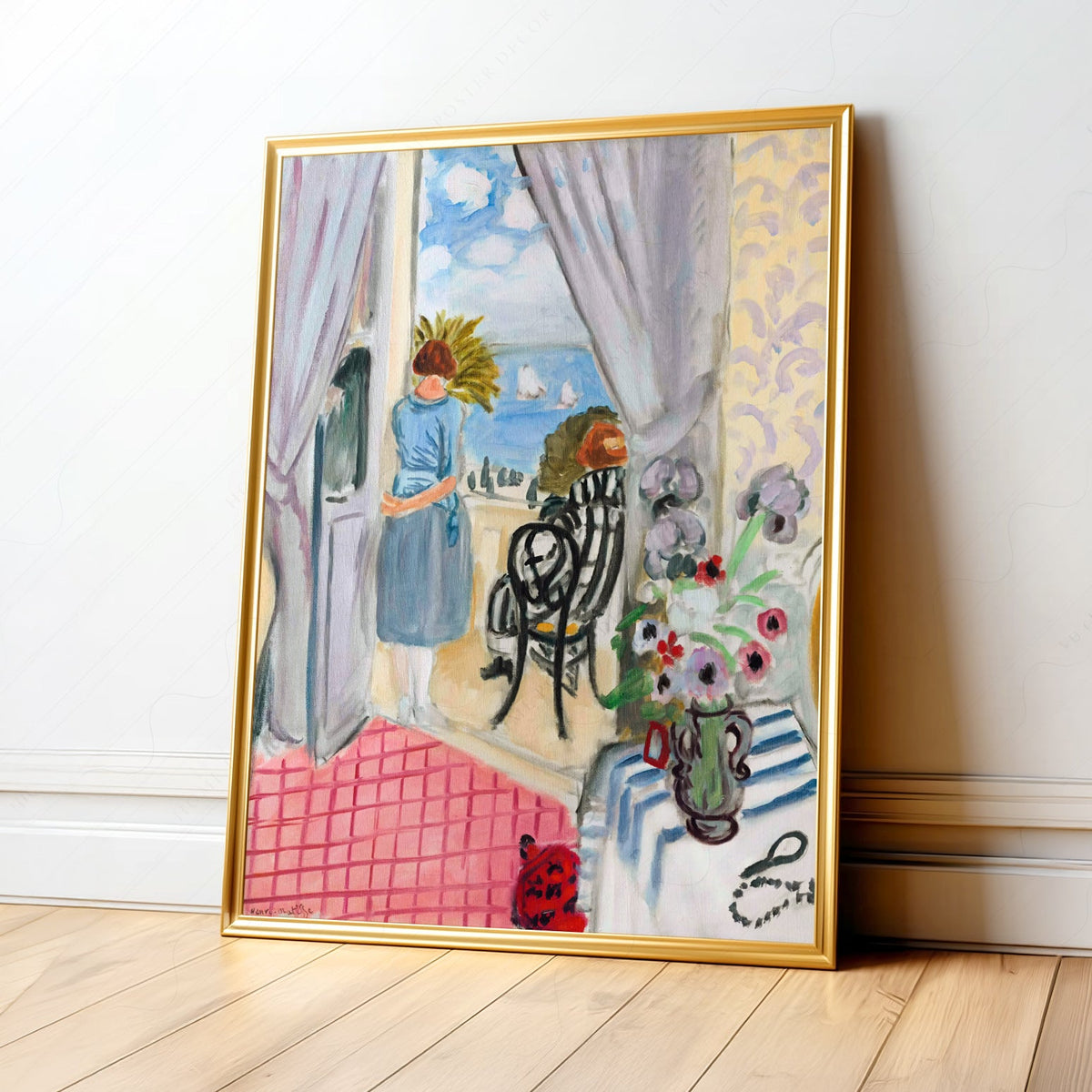 Henri Matisse Les Regates de Nice Art Print – French Riviera Poster
