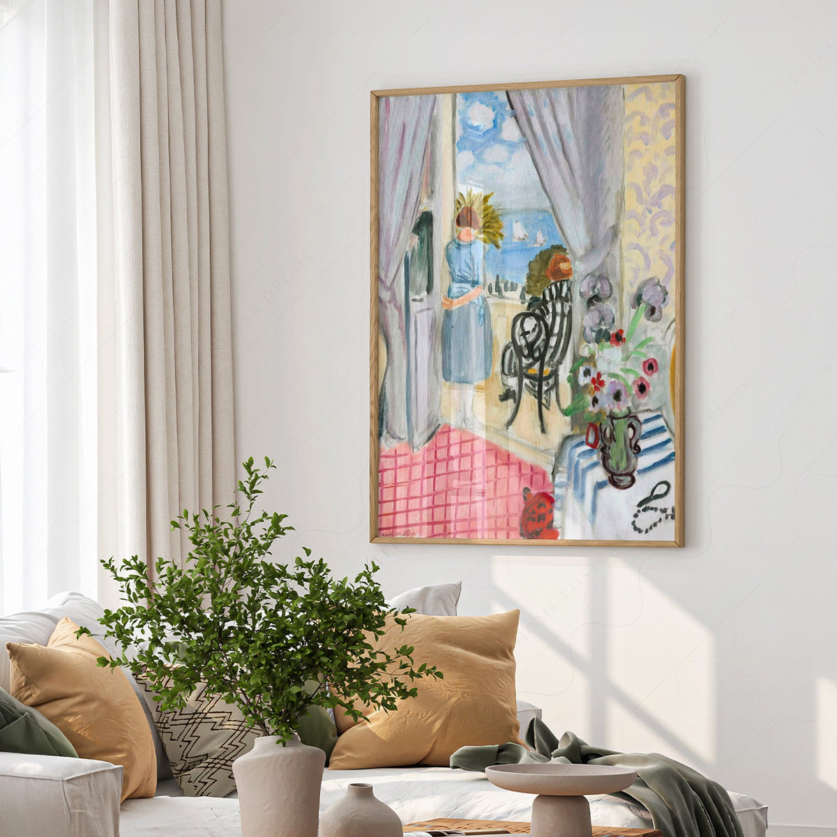 Henri Matisse Les Regates de Nice Art Print – French Riviera Poster