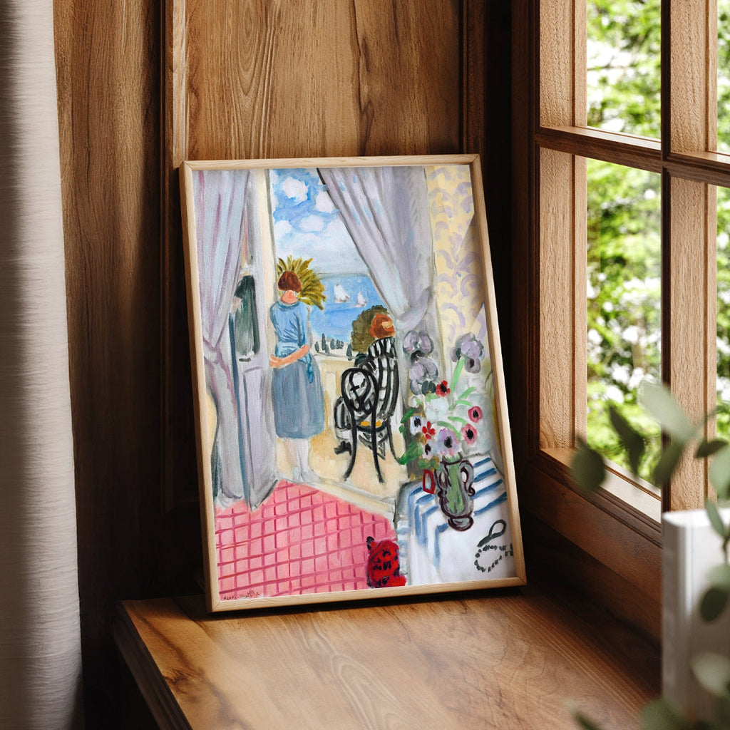 Henri Matisse Les Regates de Nice Art Print – French Riviera Poster