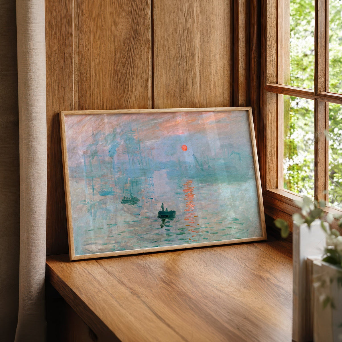 Claude Monet - Impression Sunrise Art Print – Impressionist Wall Decor