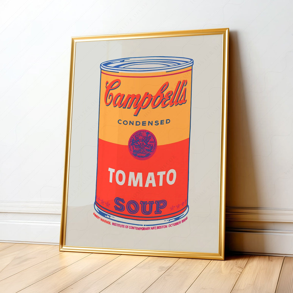 Andy Warhol Campbell's Soup Tomato Print – Pop Art Wall Poster