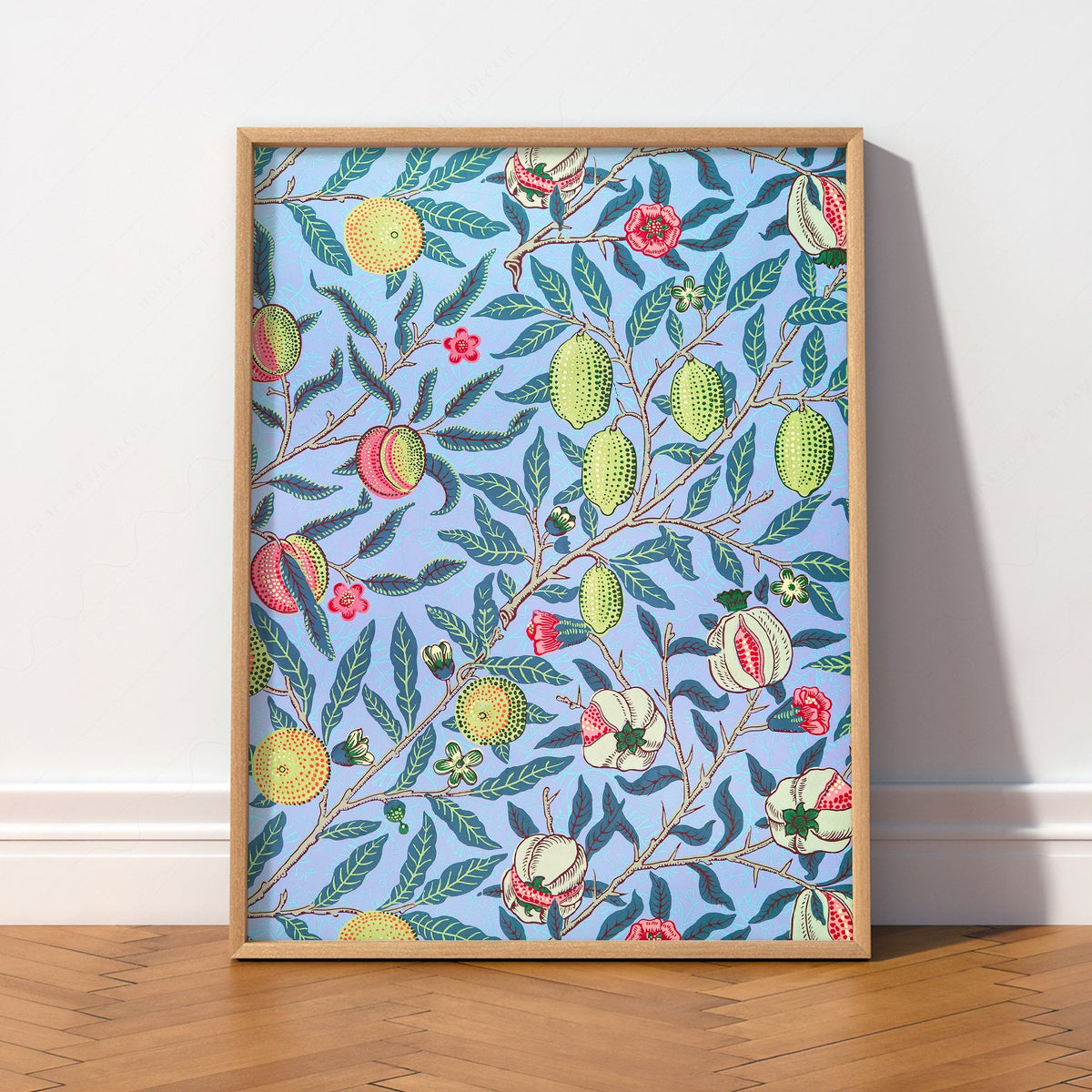 William Morris Fruit Pattern Art Print – Arts and Crafts Wall Decor