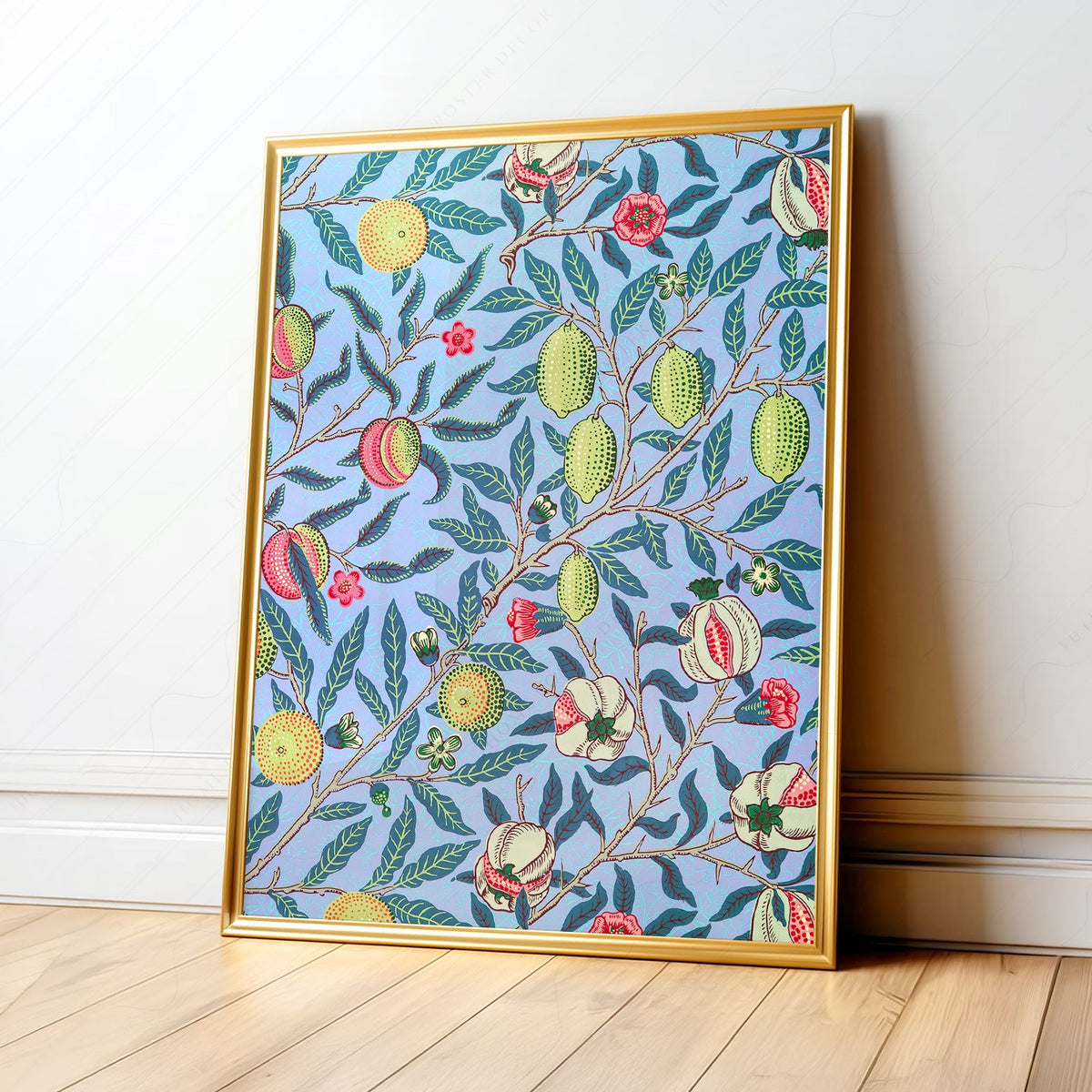 William Morris Fruit Pattern Art Print – Arts and Crafts Wall Decor