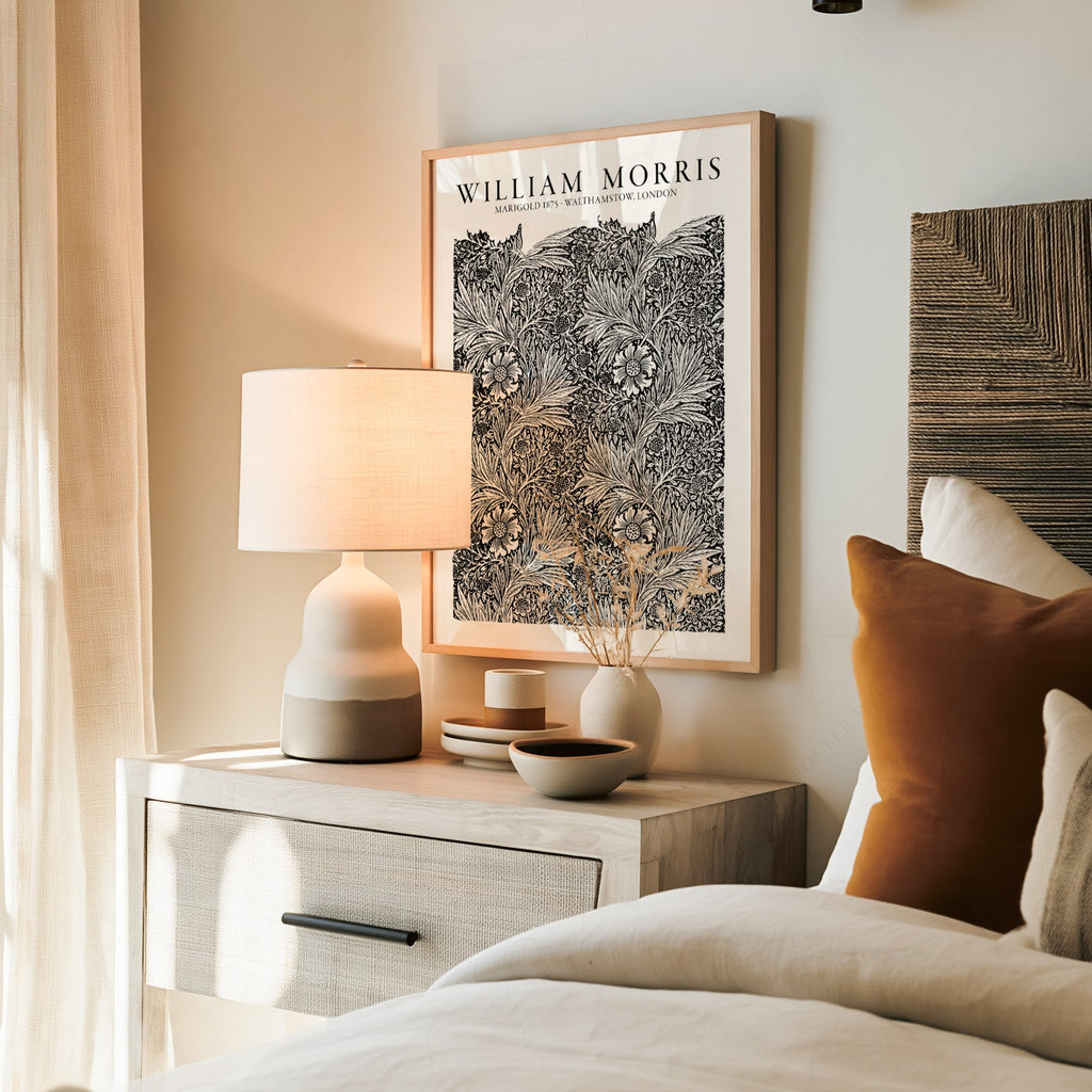 William Morris Marigold 1875 Art Print – Arts and Crafts Wall Decor