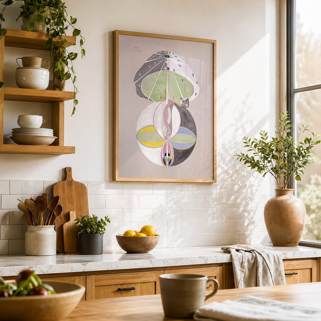 Hilma af Klint Tree of Knowledge Art Print – Spiritual Abstract Wall Art