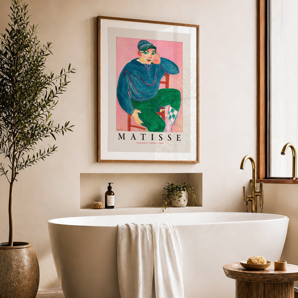 Henri Matisse Young Sailor II Art Print – Museum Wall Poster