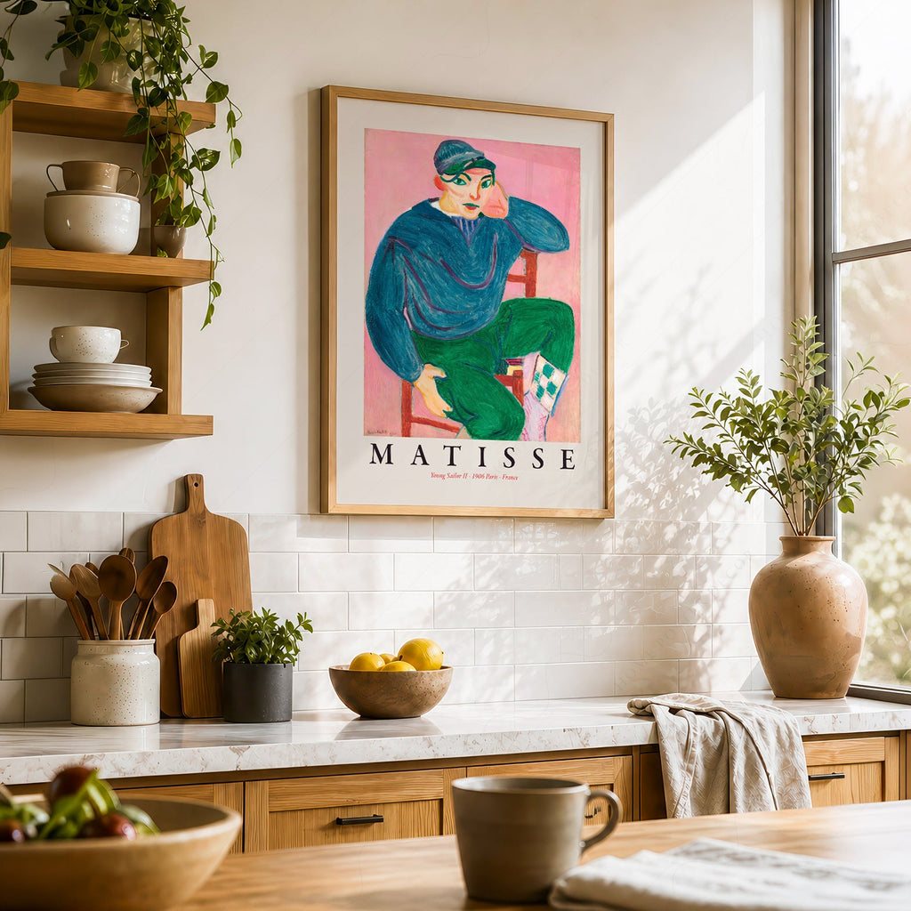 Henri Matisse Young Sailor II Art Print – Museum Wall Poster