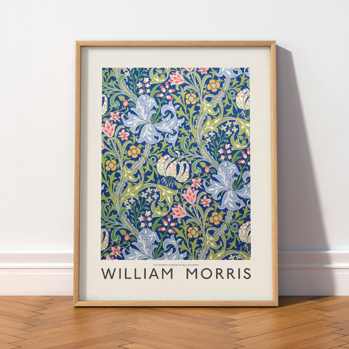 William Morris Golden Lily Art Print – Botanical Wall Art Poster