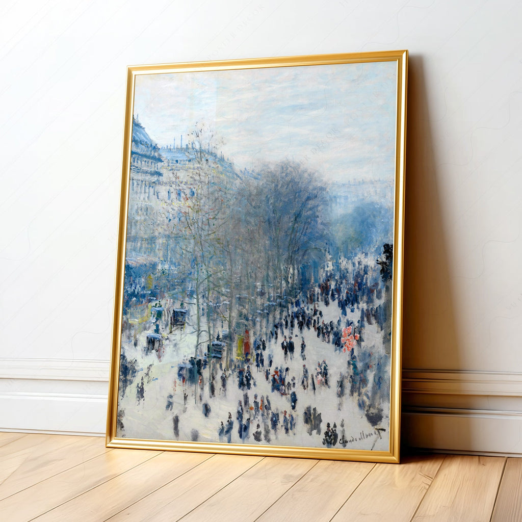 Claude Monet Boulevard des Capucines - Reproduction d'art de musée