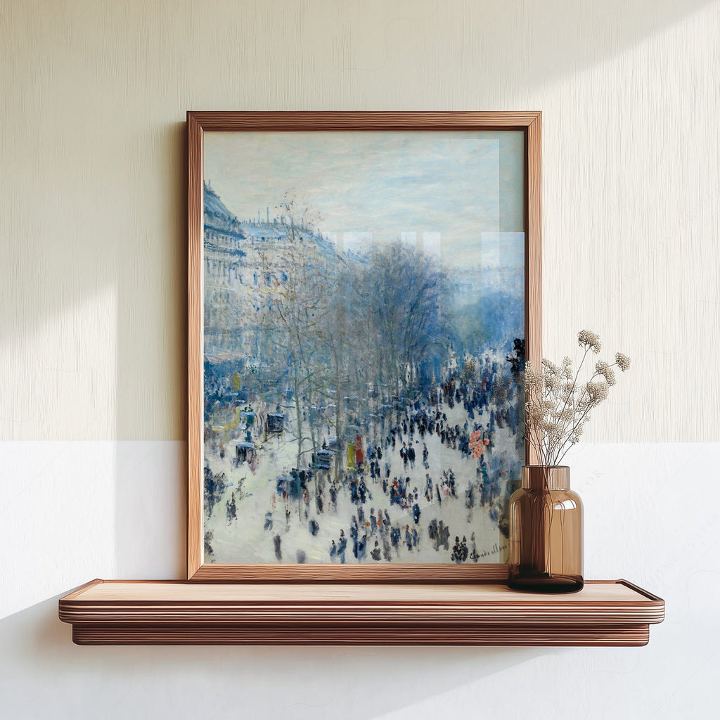 Claude Monet Boulevard des Capucines - Reproduction d'art de musée