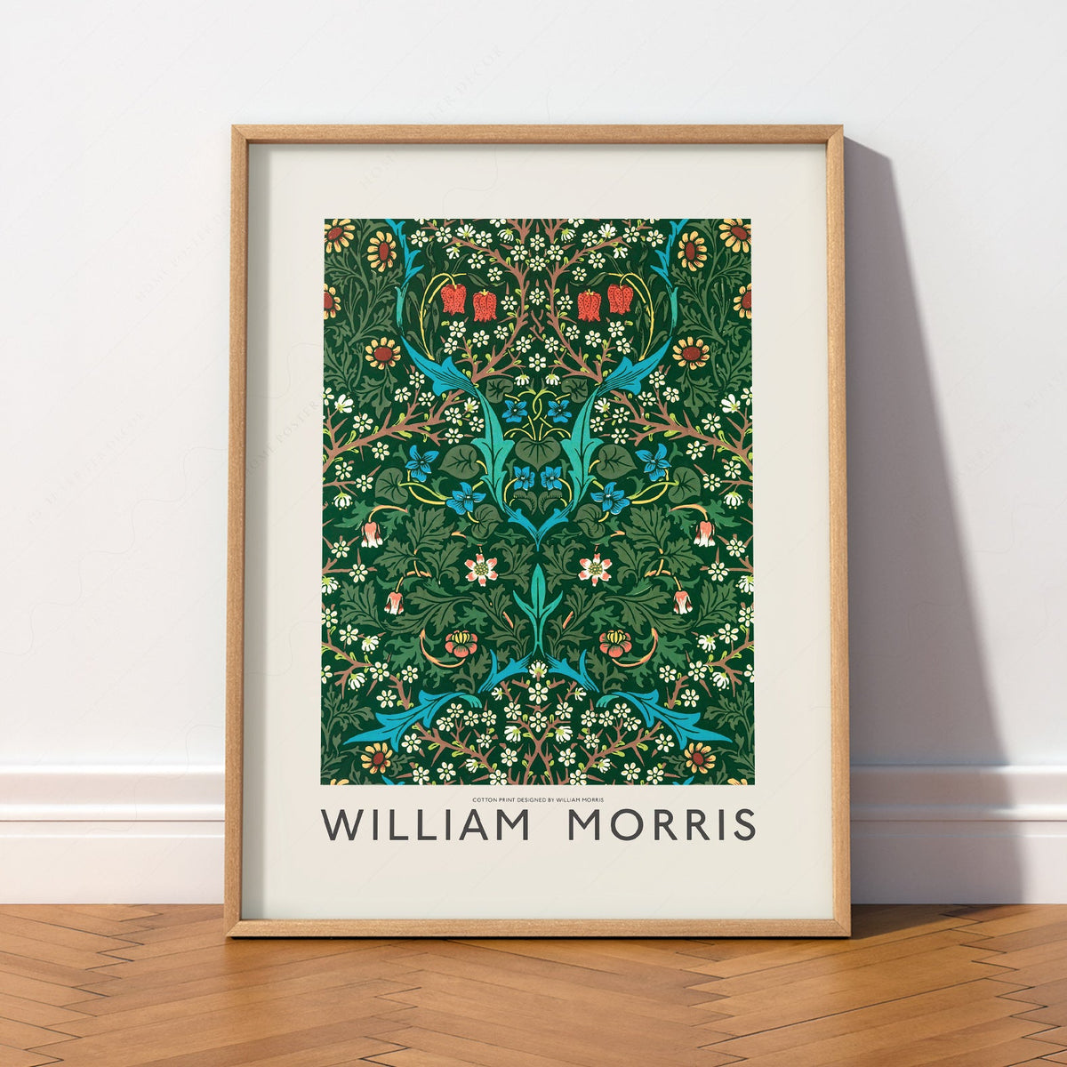 William Morris Blackthorn Art Print – Arts and Crafts Floral Poster