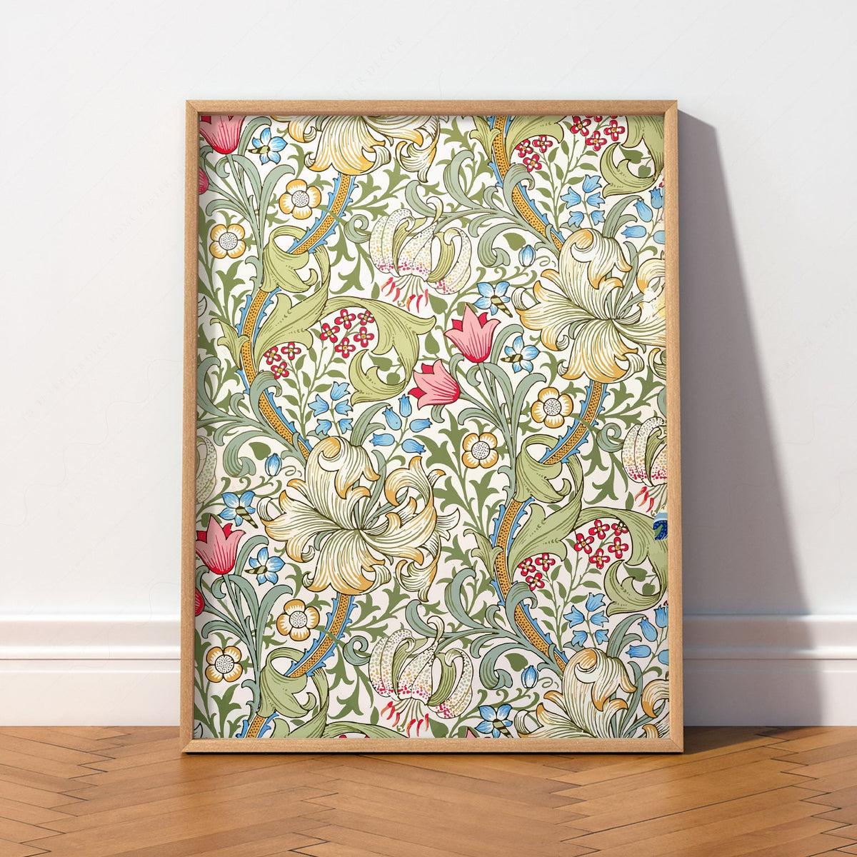 William Morris Golden Lily Art Print – Floral Wall Art